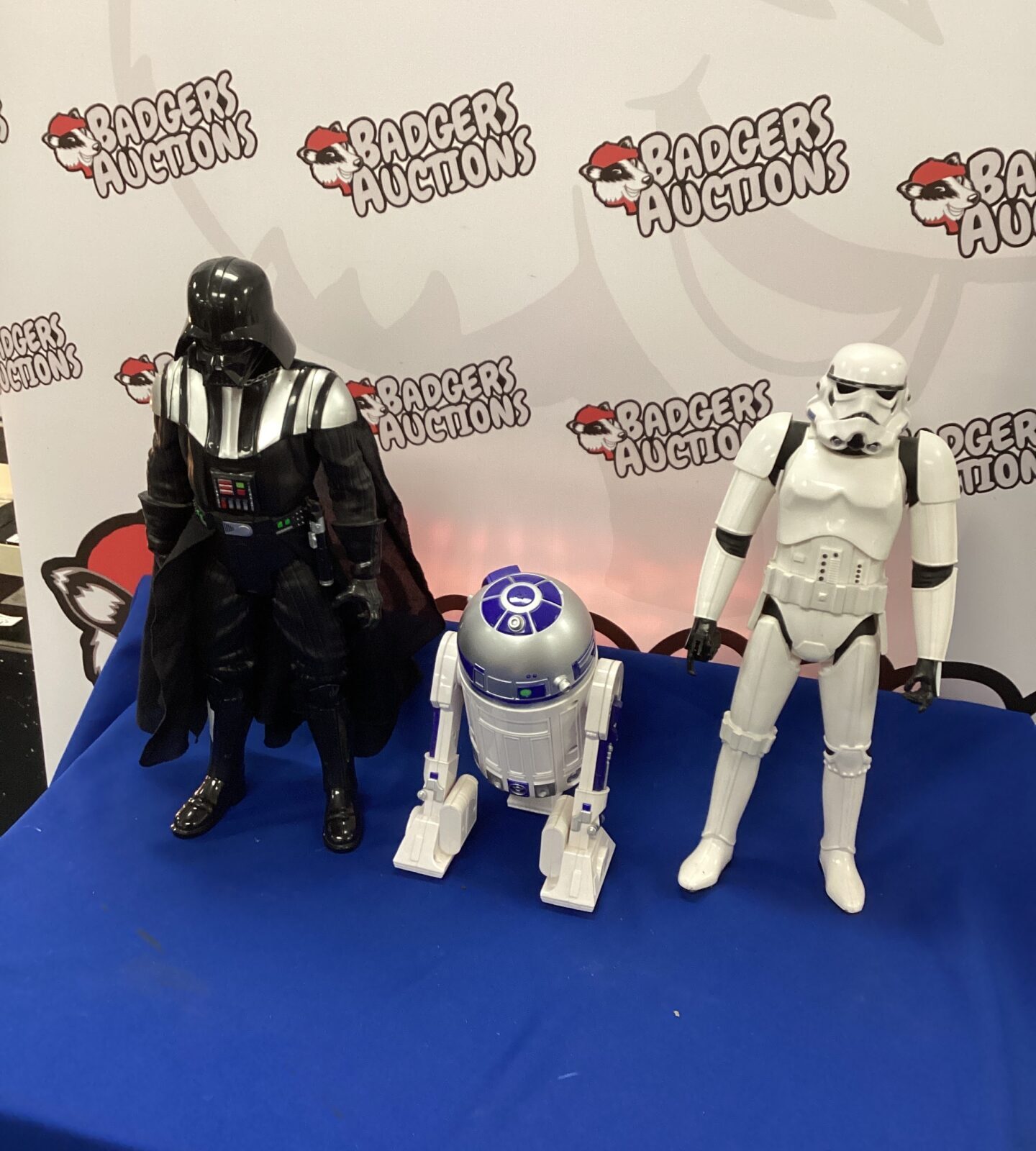 Three Star Wars Figures