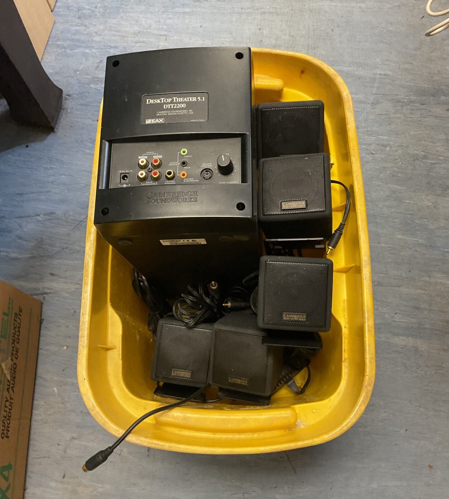 Cambridge audio desktop theatre 5.1 surround sound system