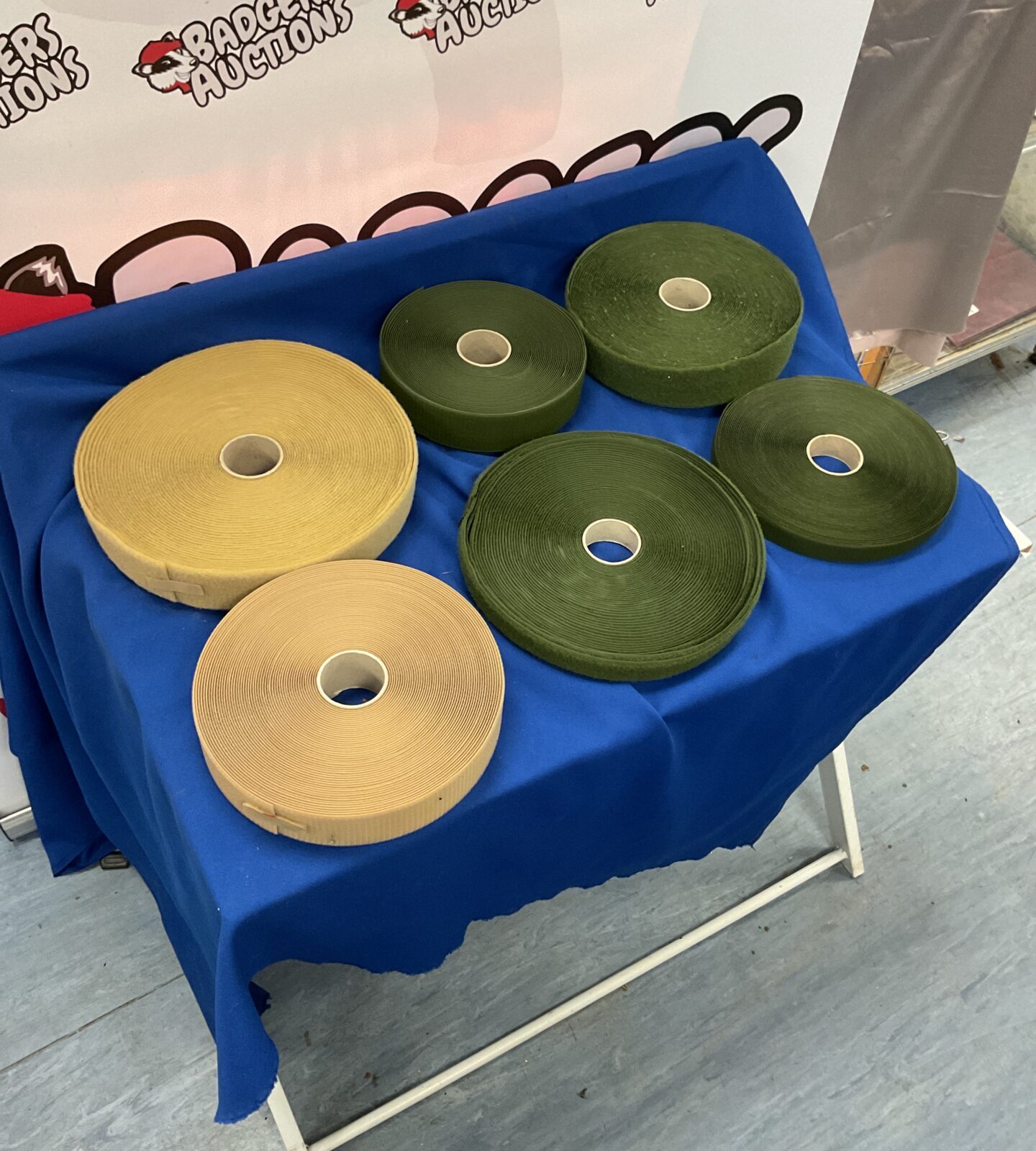 Selection of velcro tapes