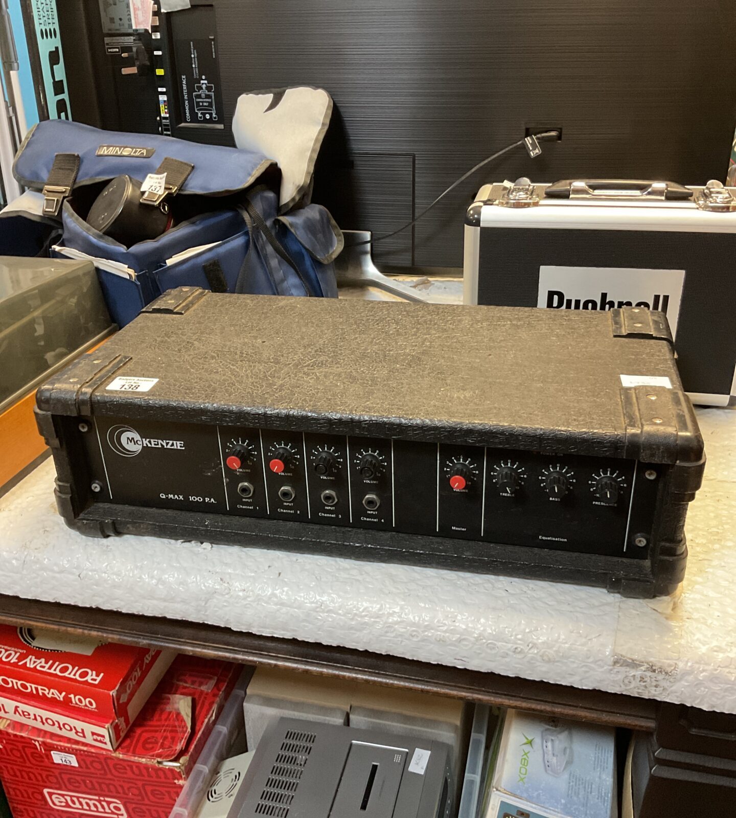Mckenzie q-max 100 pa amplifier