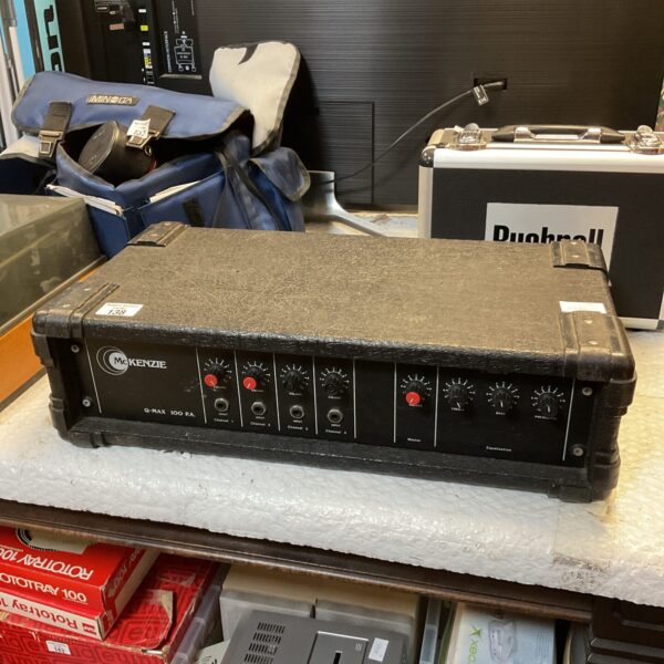 Mckenzie q-max 100 pa amplifier
