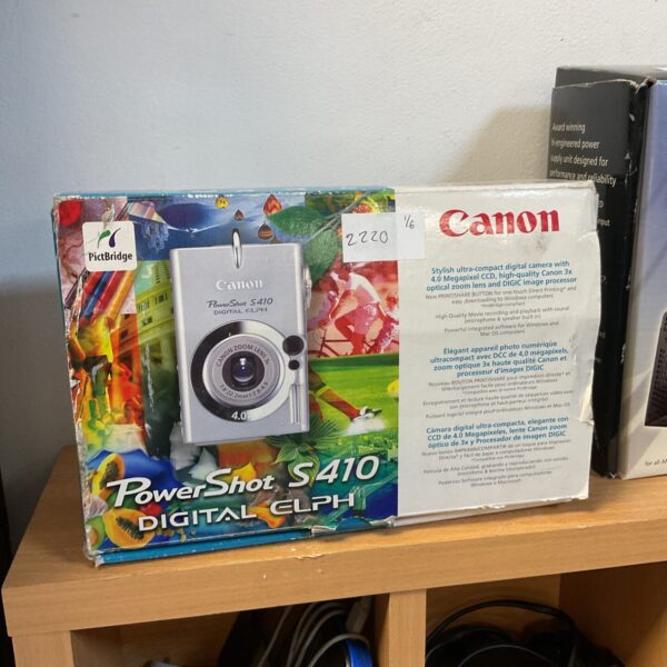 Canon powershot s410 digital camera