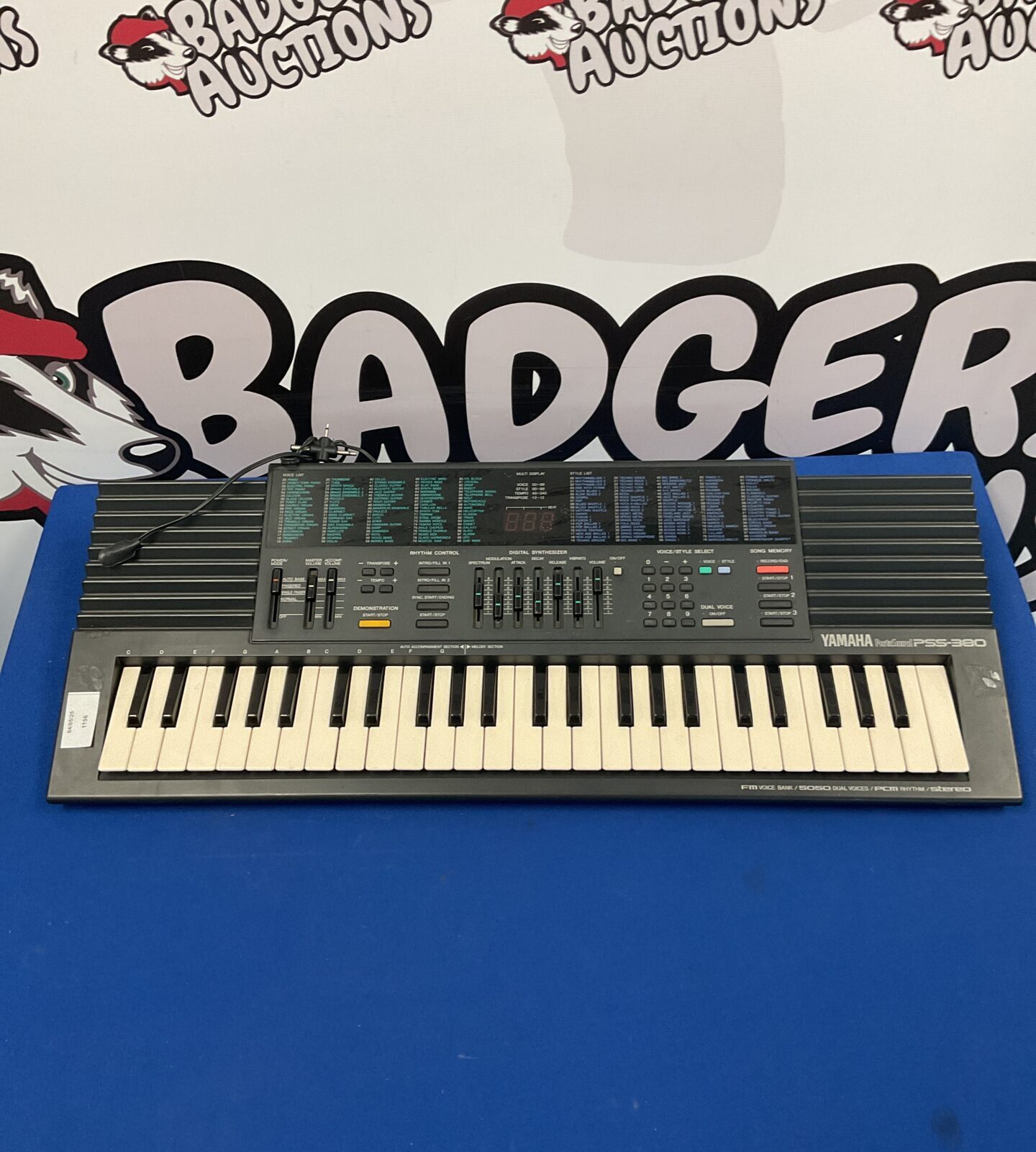 Yamaha pss-380 keyboard