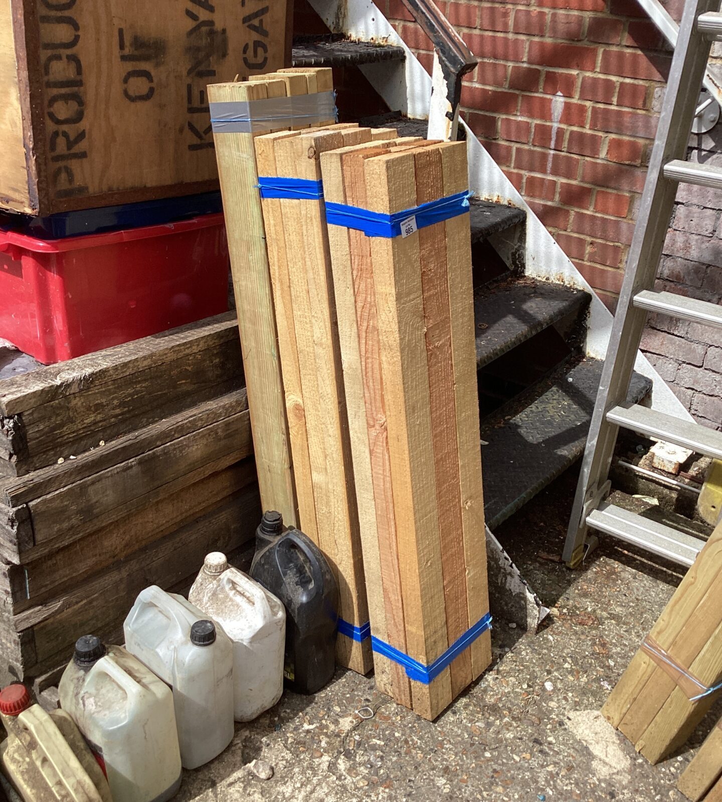 Three Bundles of 3’6” Timber