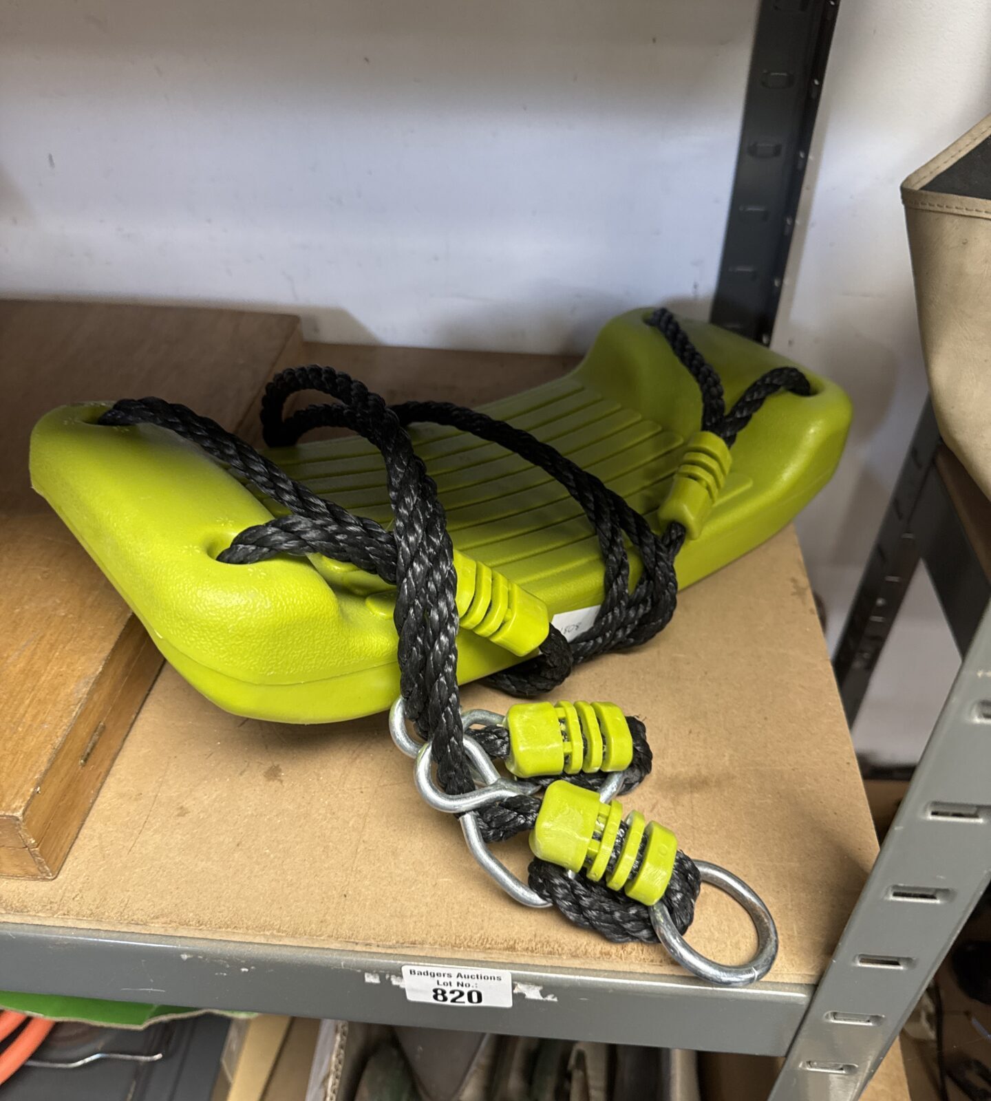 Children’s rope swing