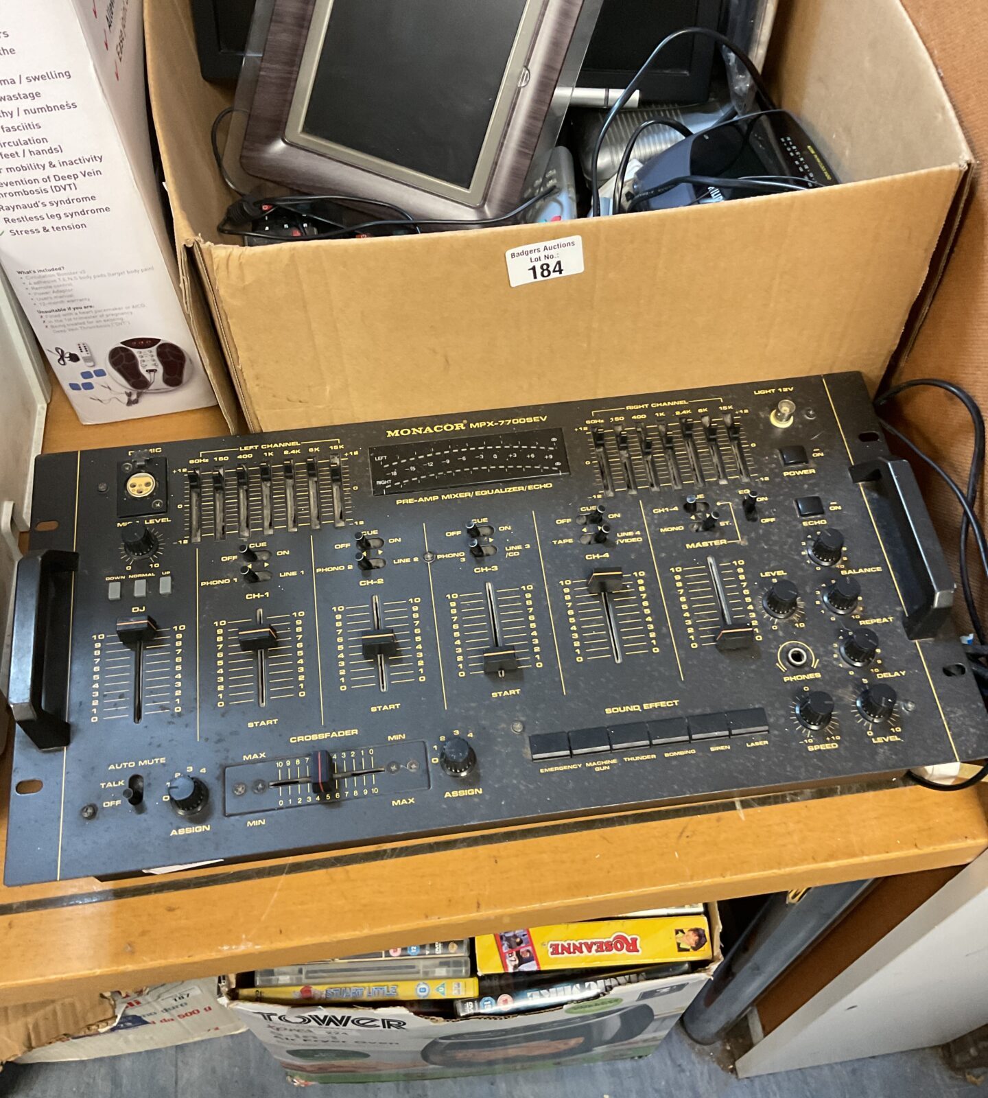 Monacor mpx-7770sev mixer