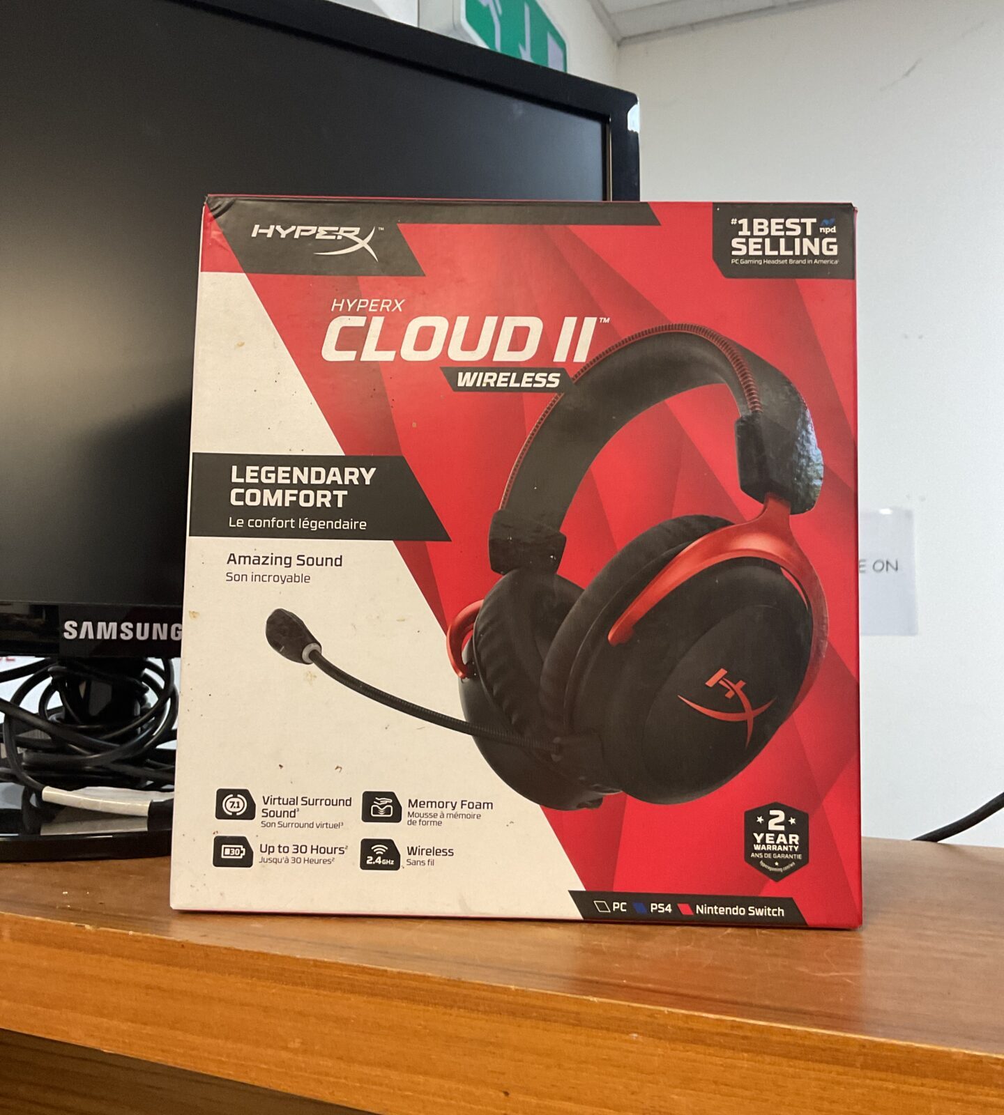 Hyper x cloud ii wireless headphones