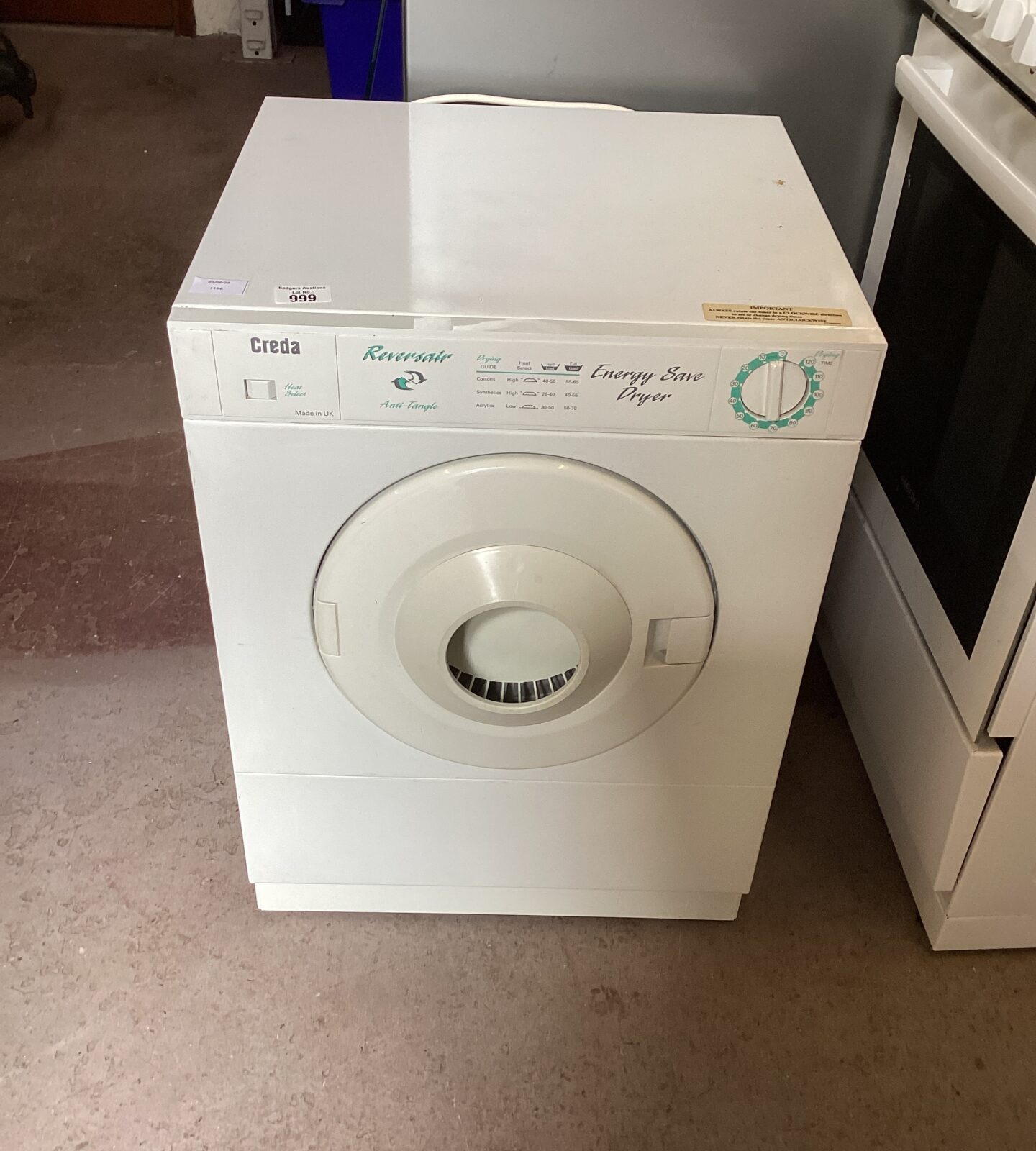 creda-reversair-dryer-badgers-auctions