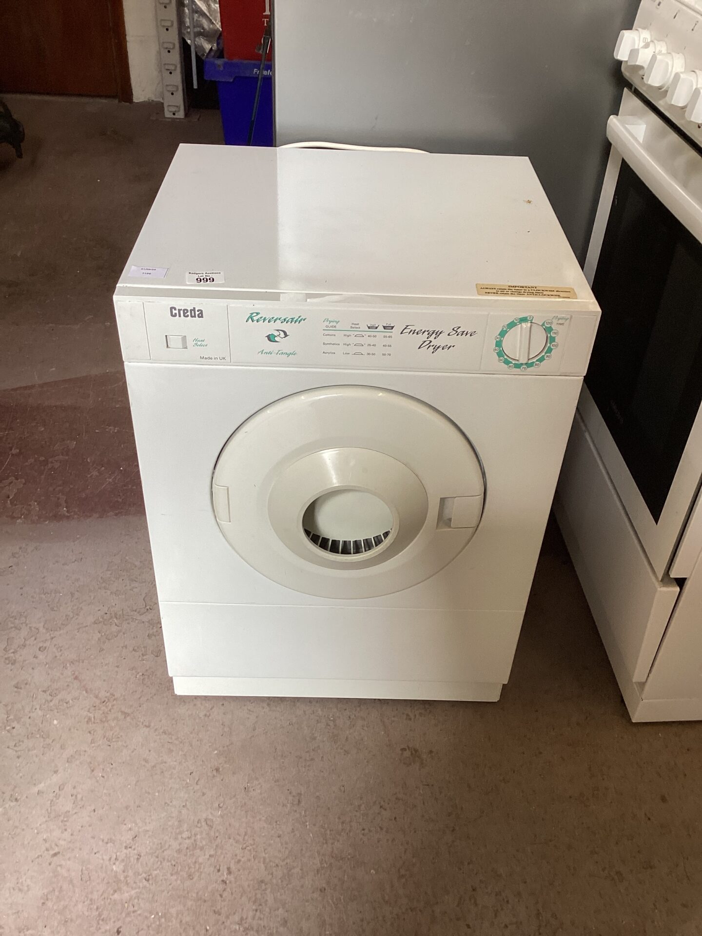 Creda Reversair Dryer