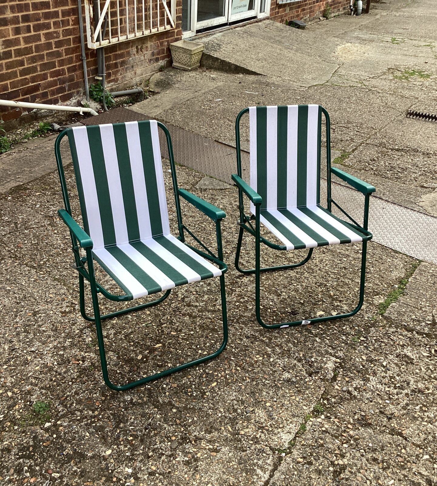Two Folding Camping Chairs