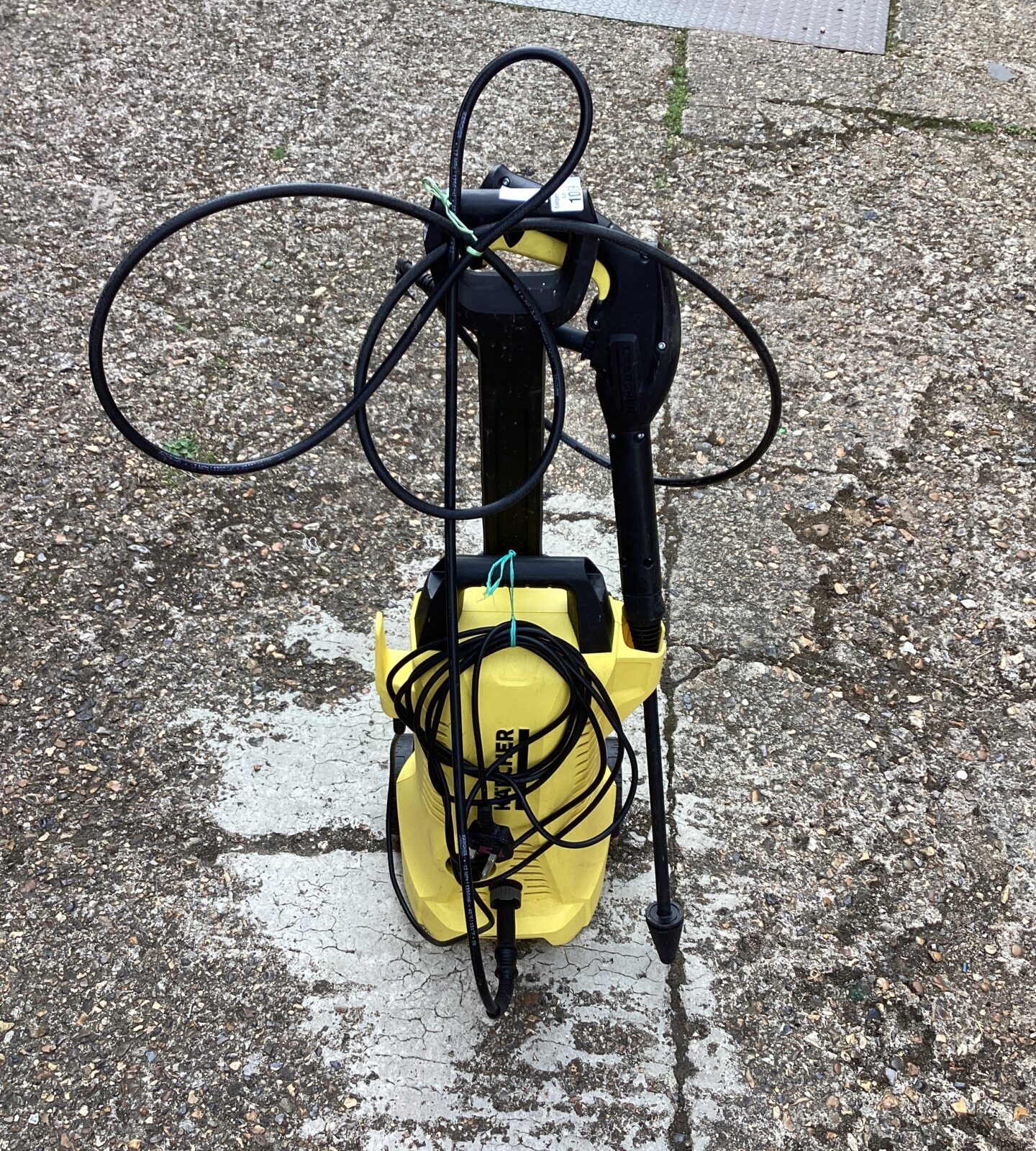 Karcher power washer sold as seen
