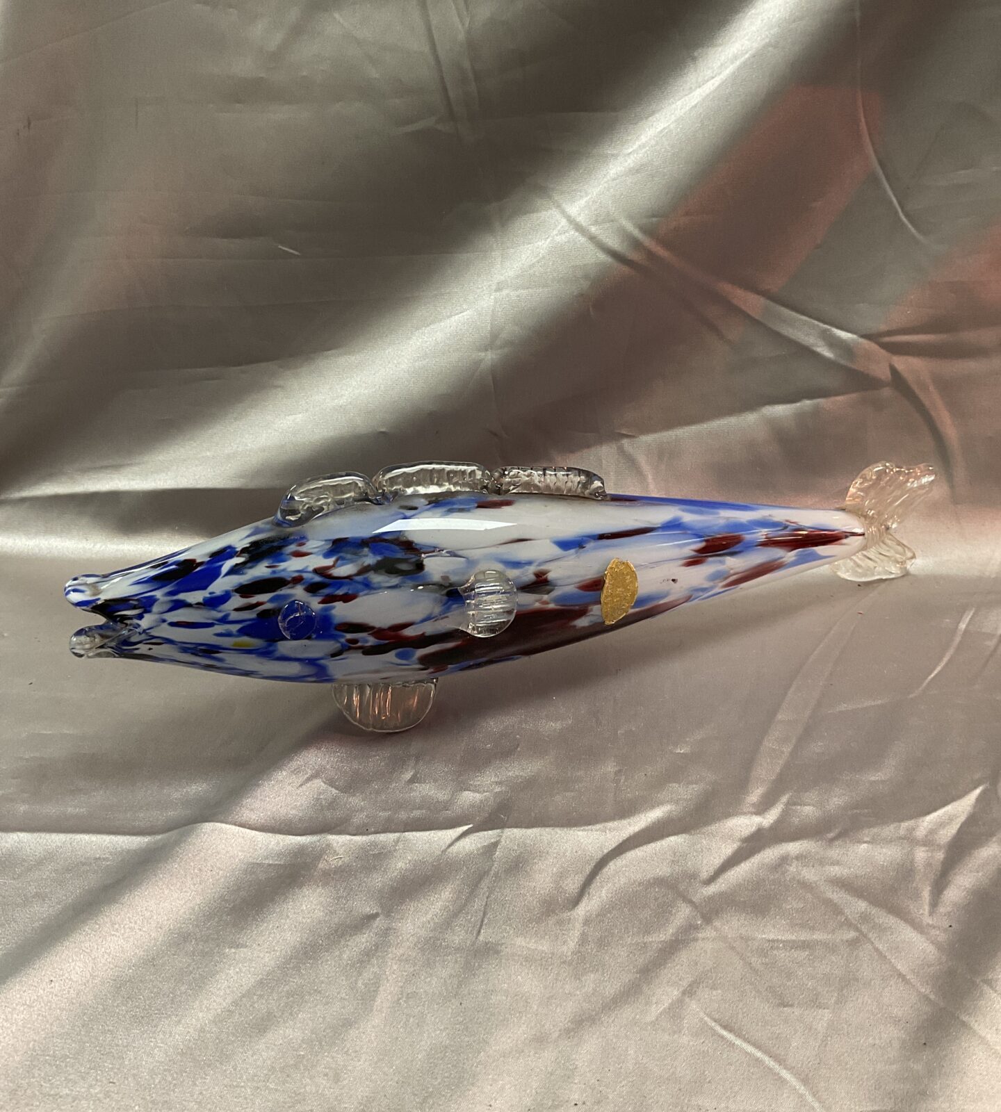 14” Murano Glass Fish