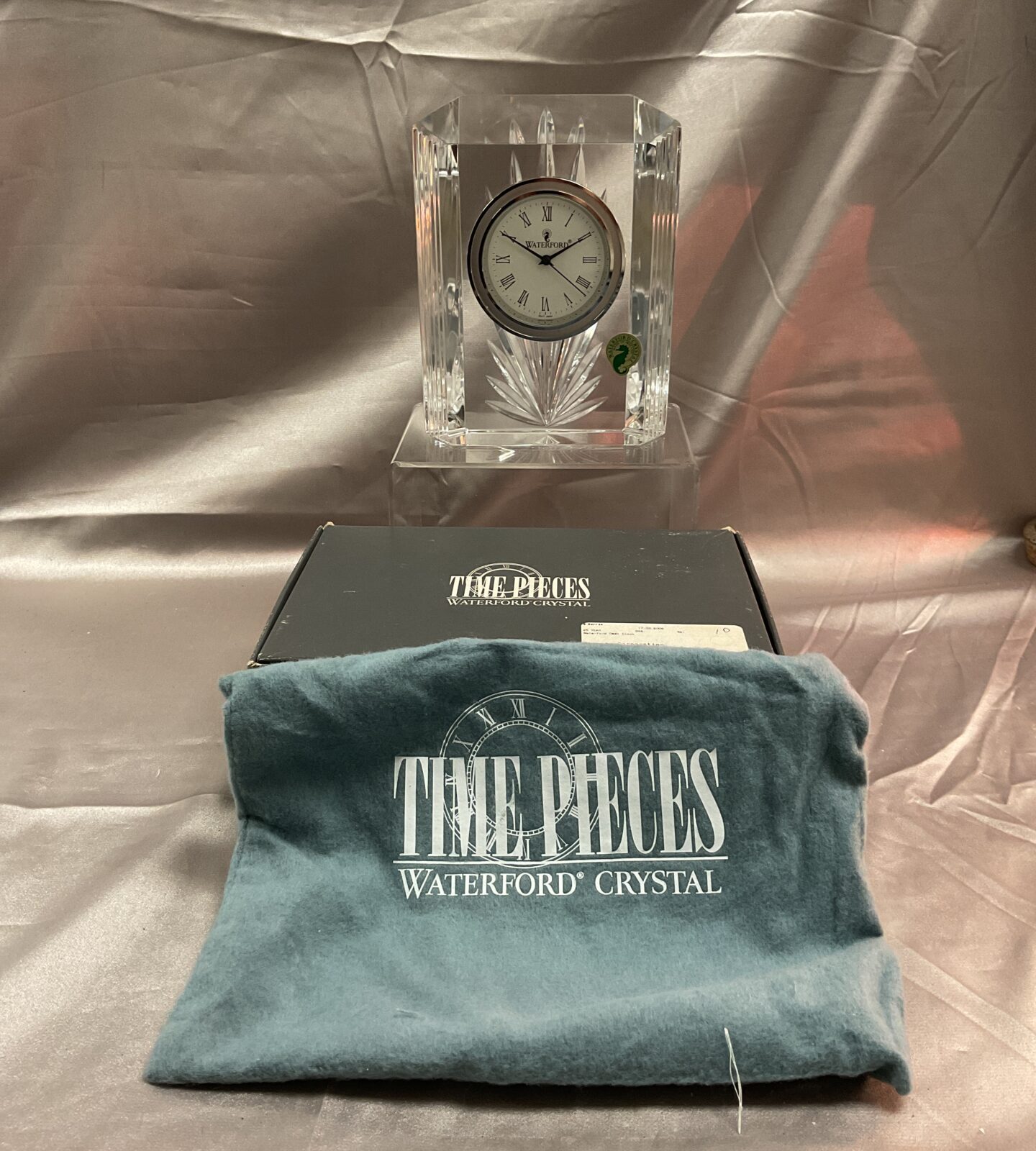 Waterford Crystal Time pieces Quartz Clock in original box