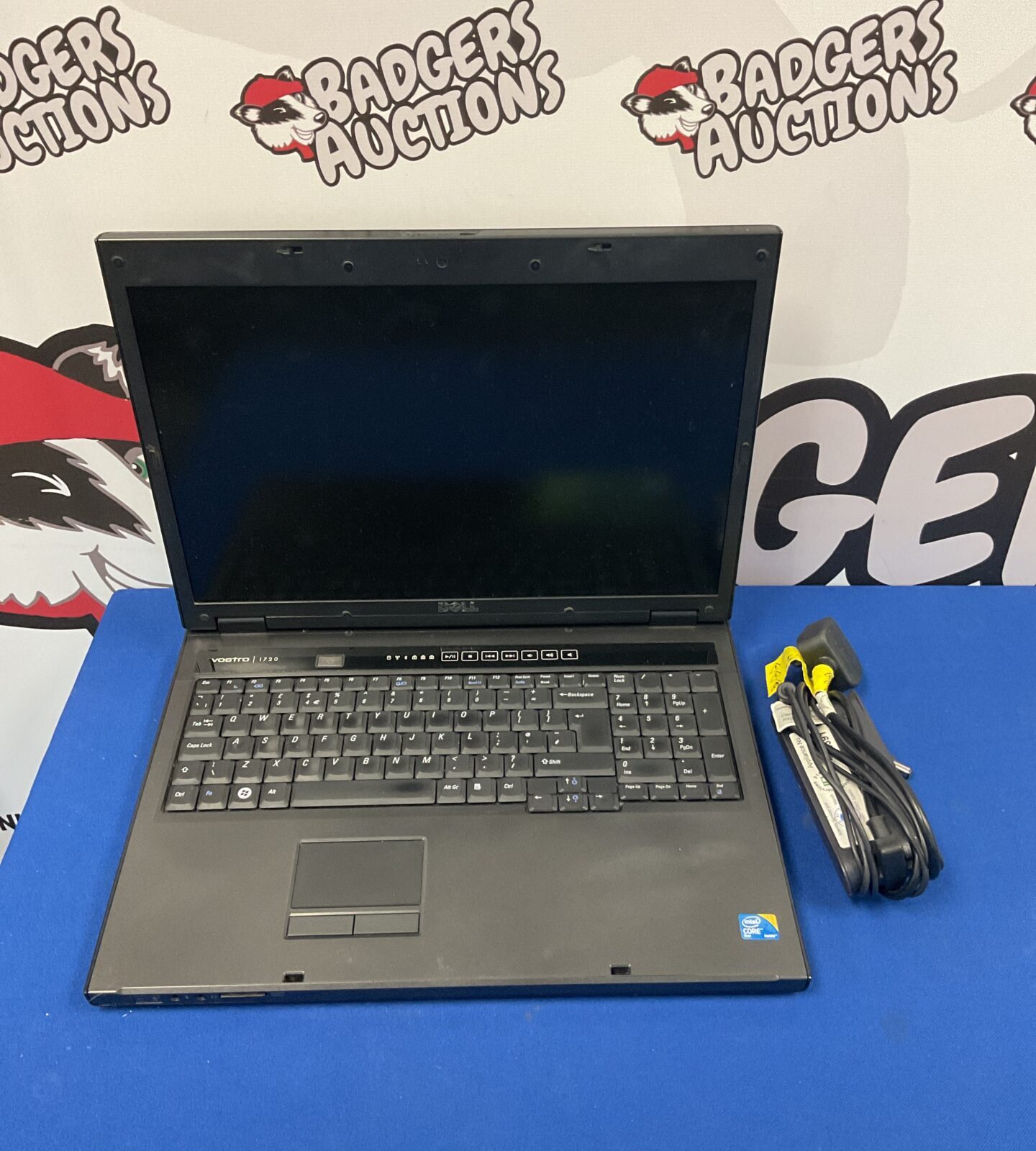 Dell vostro 1720 intel core 2 duo laptop working with charger