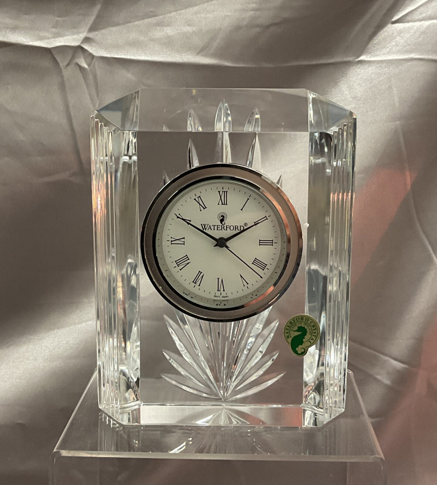Waterford Crystal Time pieces Quartz Clock in original box - Image 2