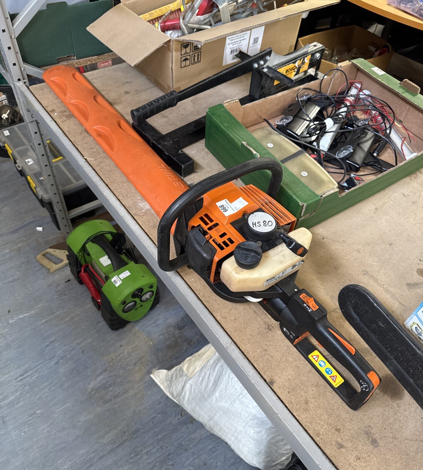 Stihl hs80 petrol hedge cutter - untested