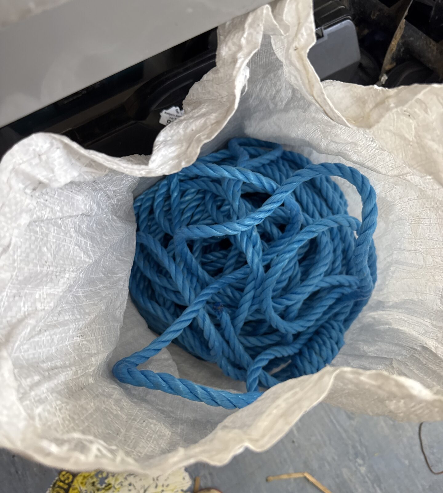 Large nylon rope