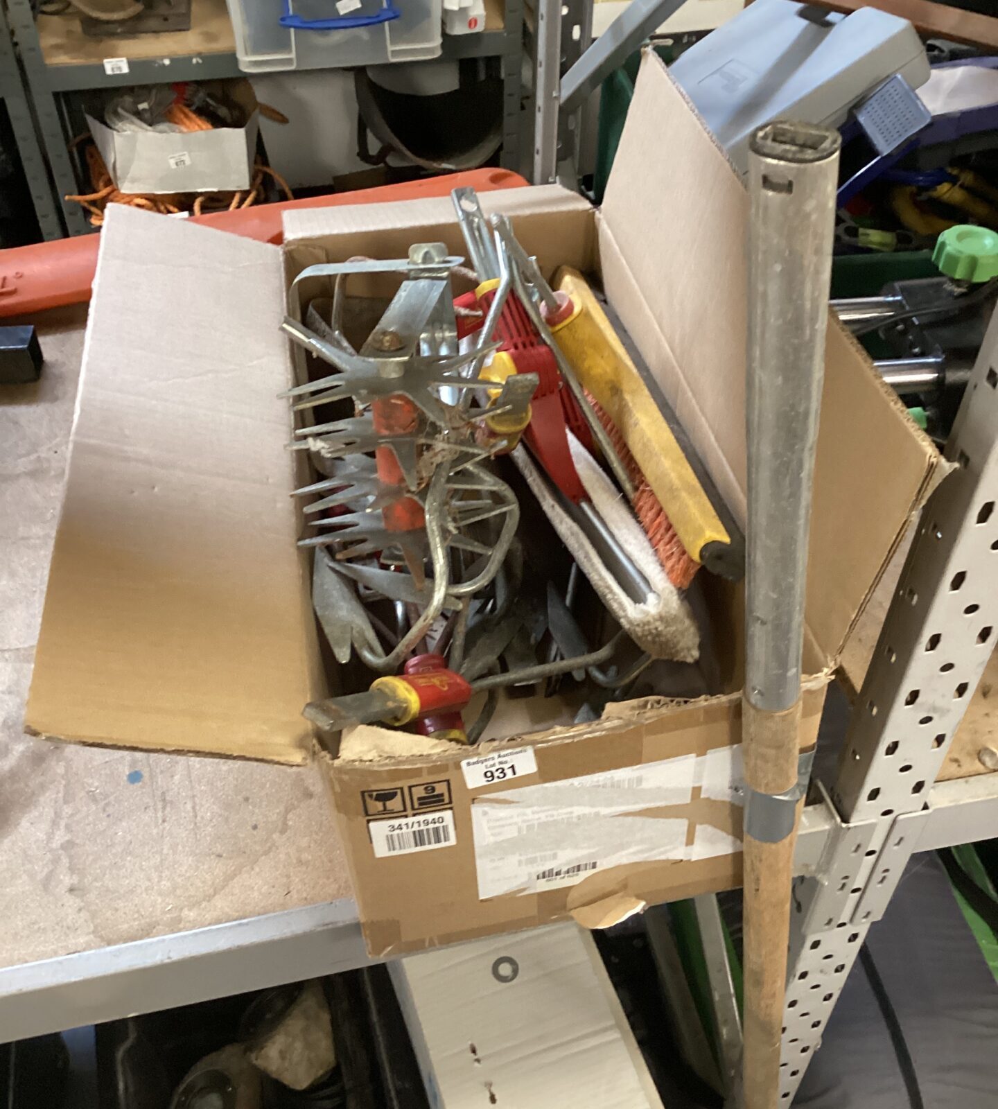 Wolfe tools multi hoe with attachments