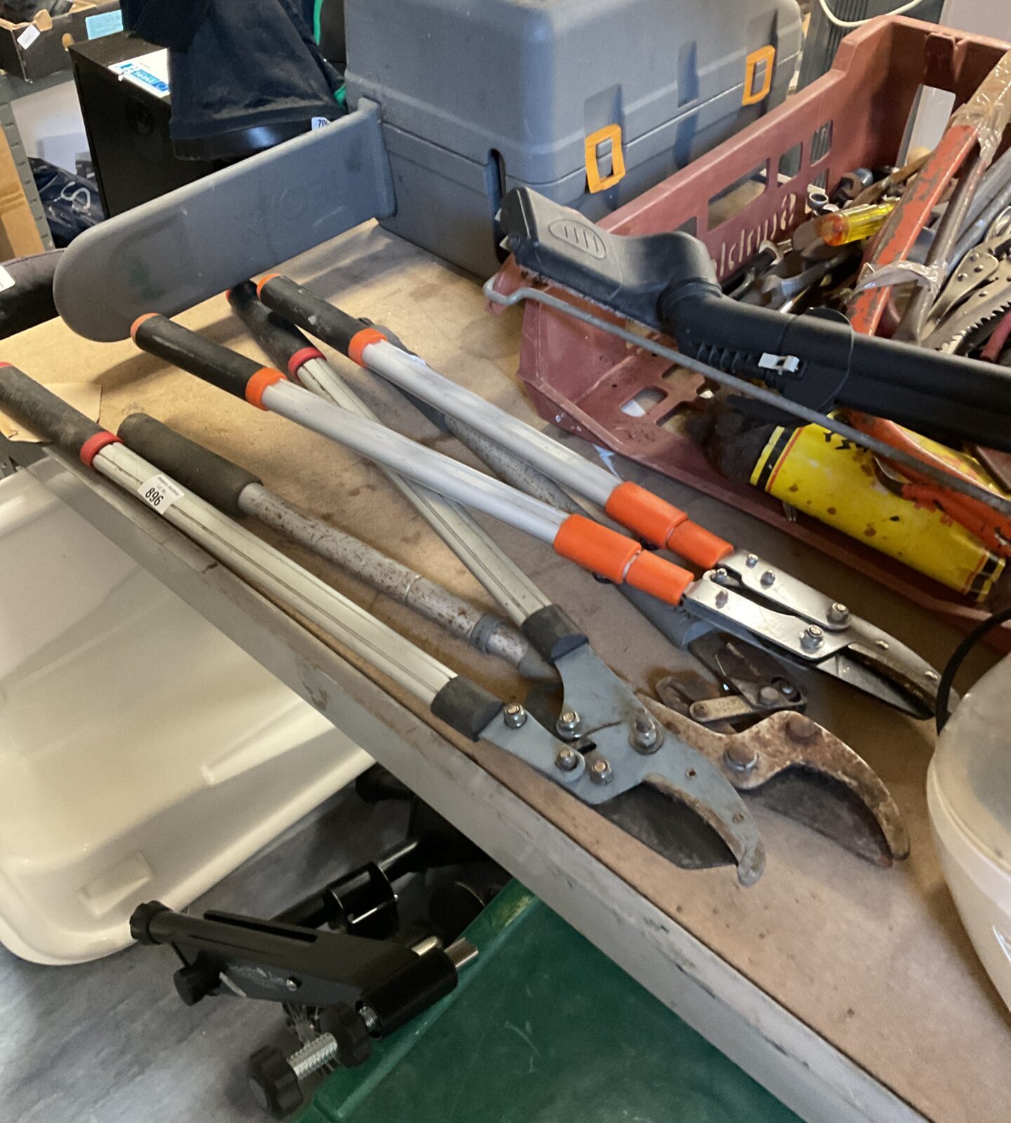 Three pairs of shears