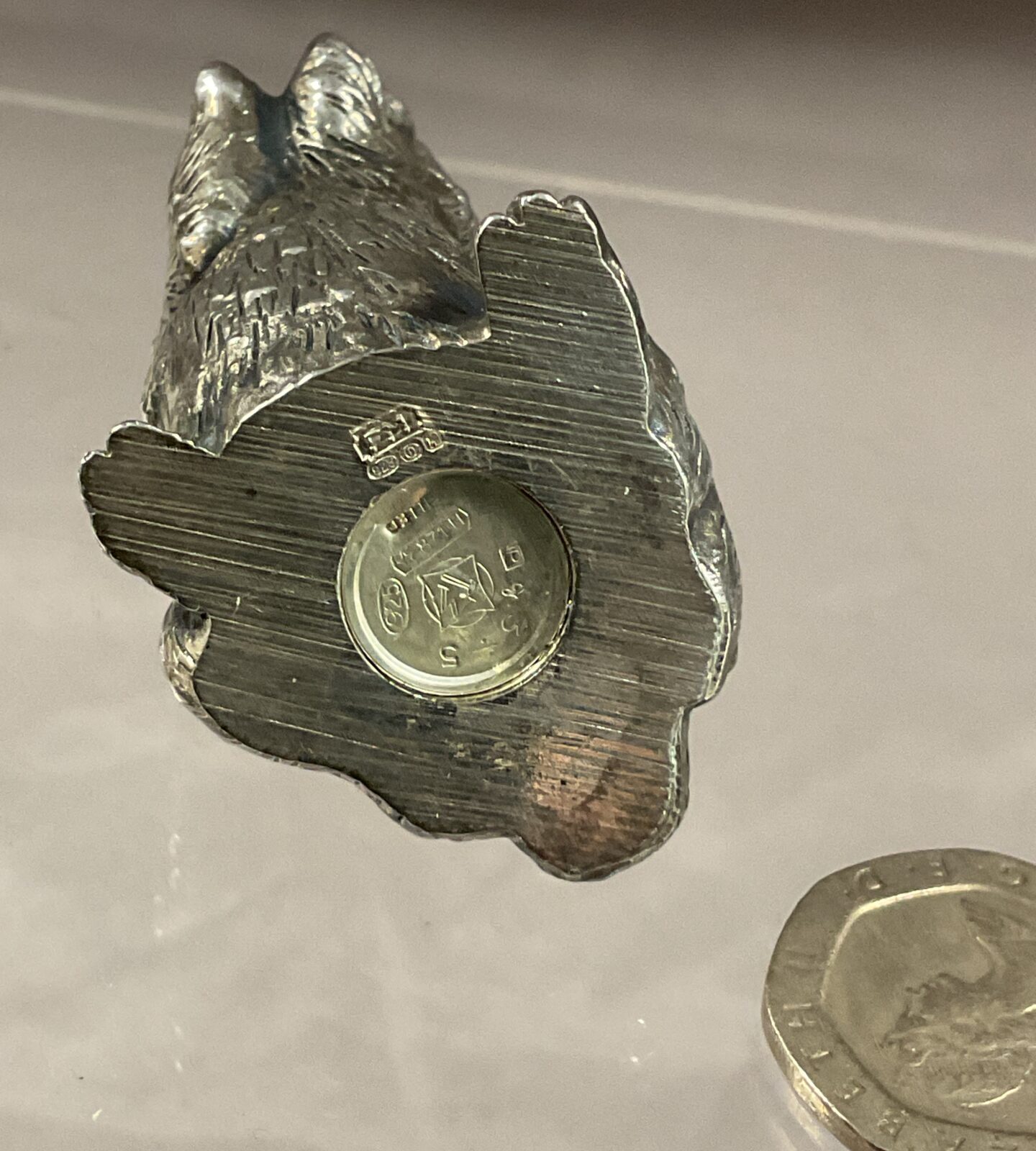 925 silver rabbit (filled) - Image 2
