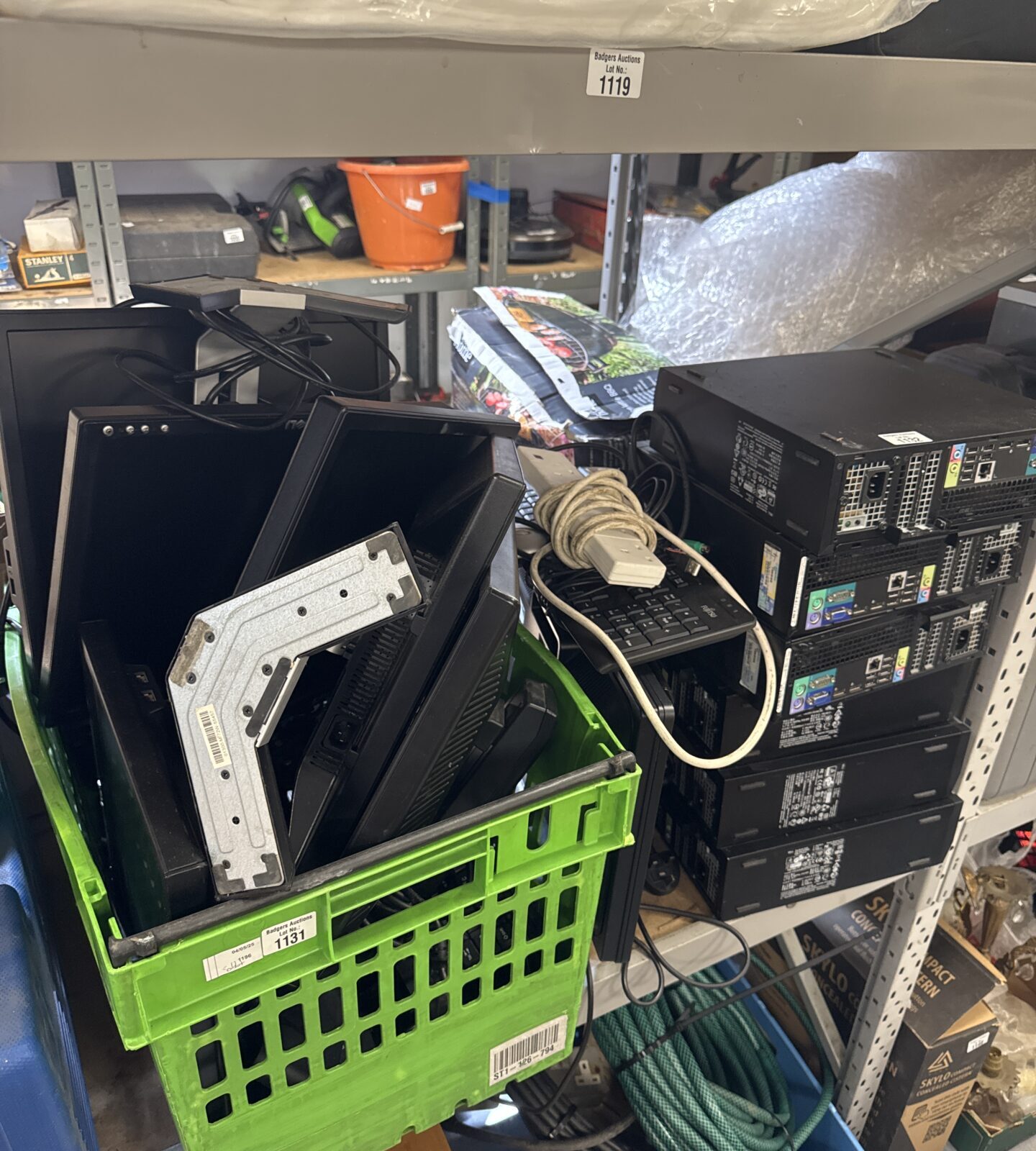 Job lot of office computers, monitors & accessories