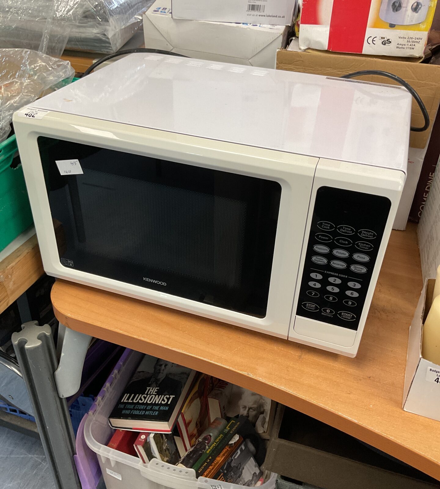 Kenwood microwave working