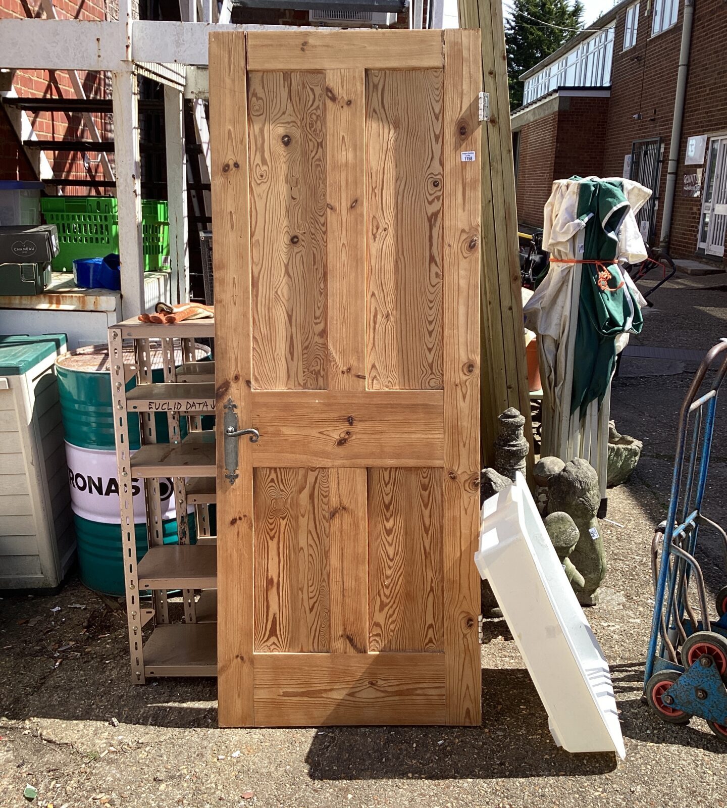 Vintage Pine Panel Door