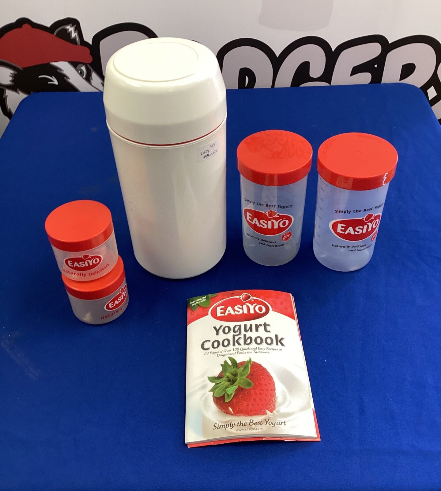 Easiyo yogurt maker with instructions manual