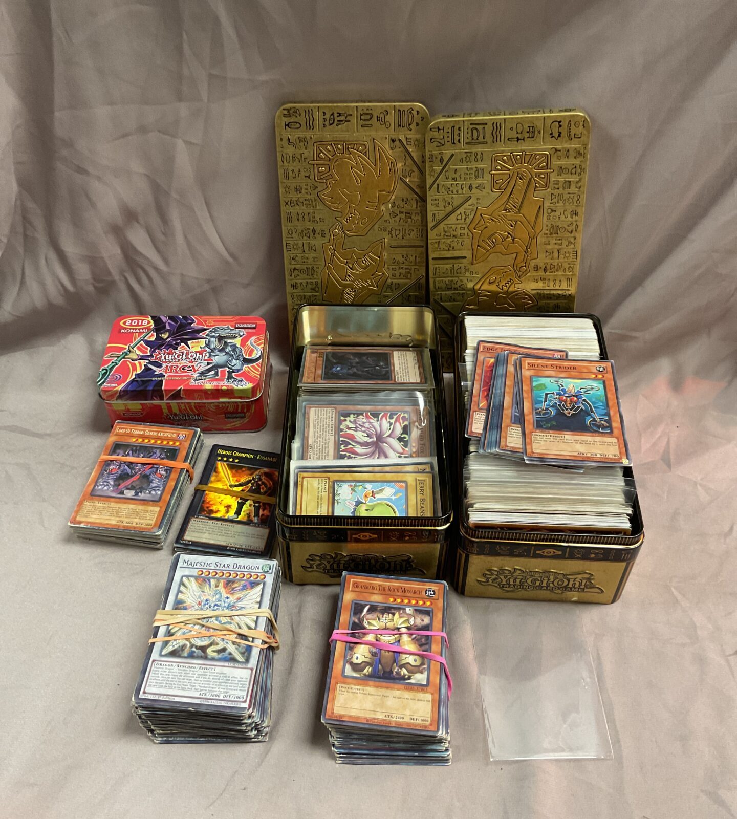 Large collection of Yu-gi-oh  trading cards inc holo’s and rare’s