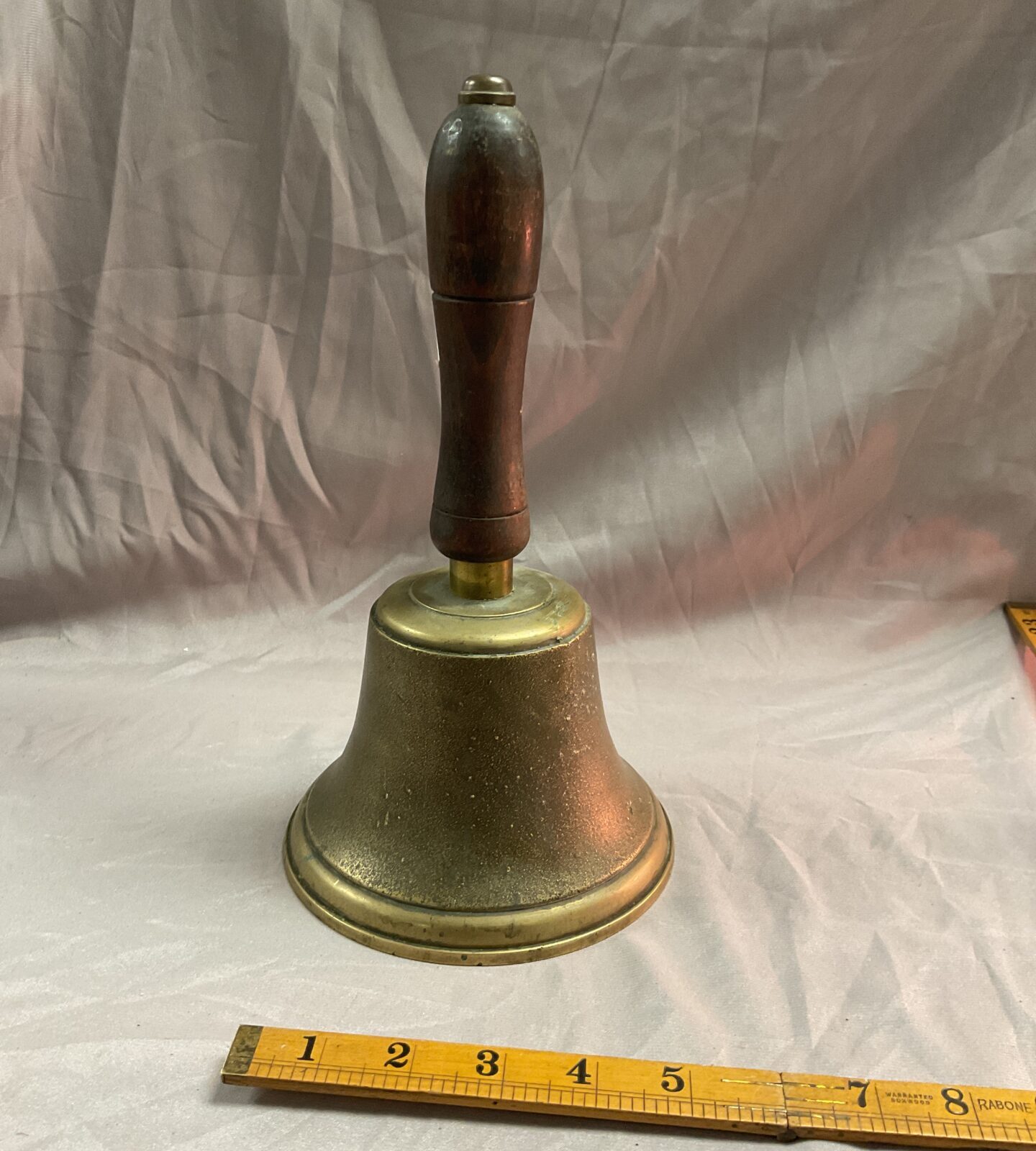 Vintage 5”” Brass hand bell