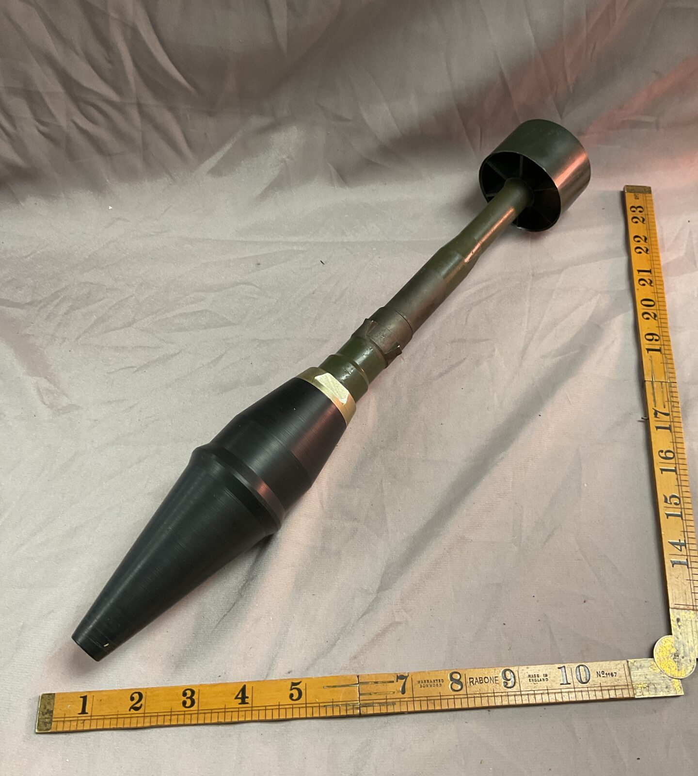PGK-Anti tank Projected grenade inert.Hungarian Army Training model for Anti tank rifle grenade for AMD-65/PGK/AK47/AKM/ M70 and AMP