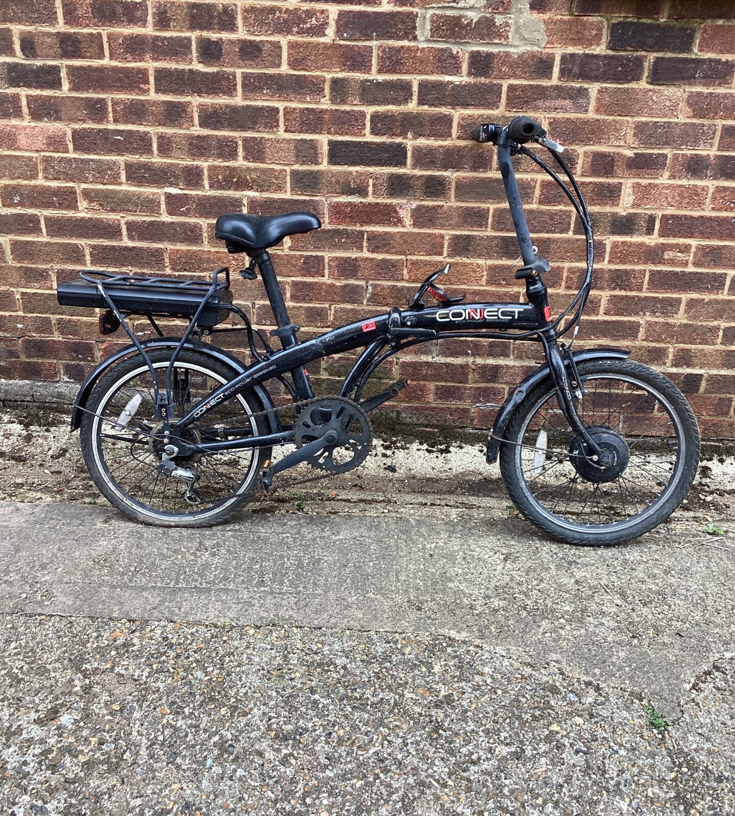 Connect Power assisted Bike with battery no charger