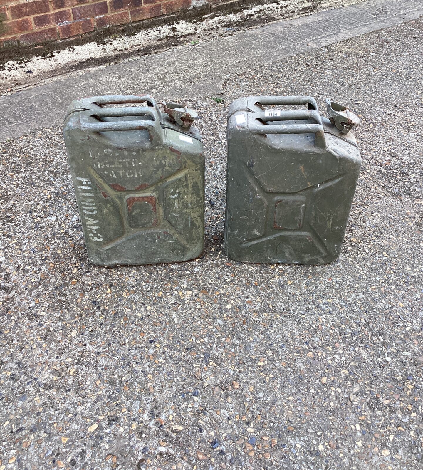 Two fuel Cans