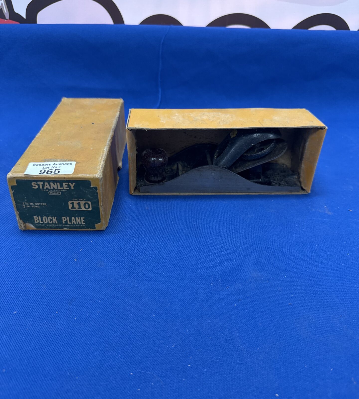 Vintage Stanley 7 inch wood plane