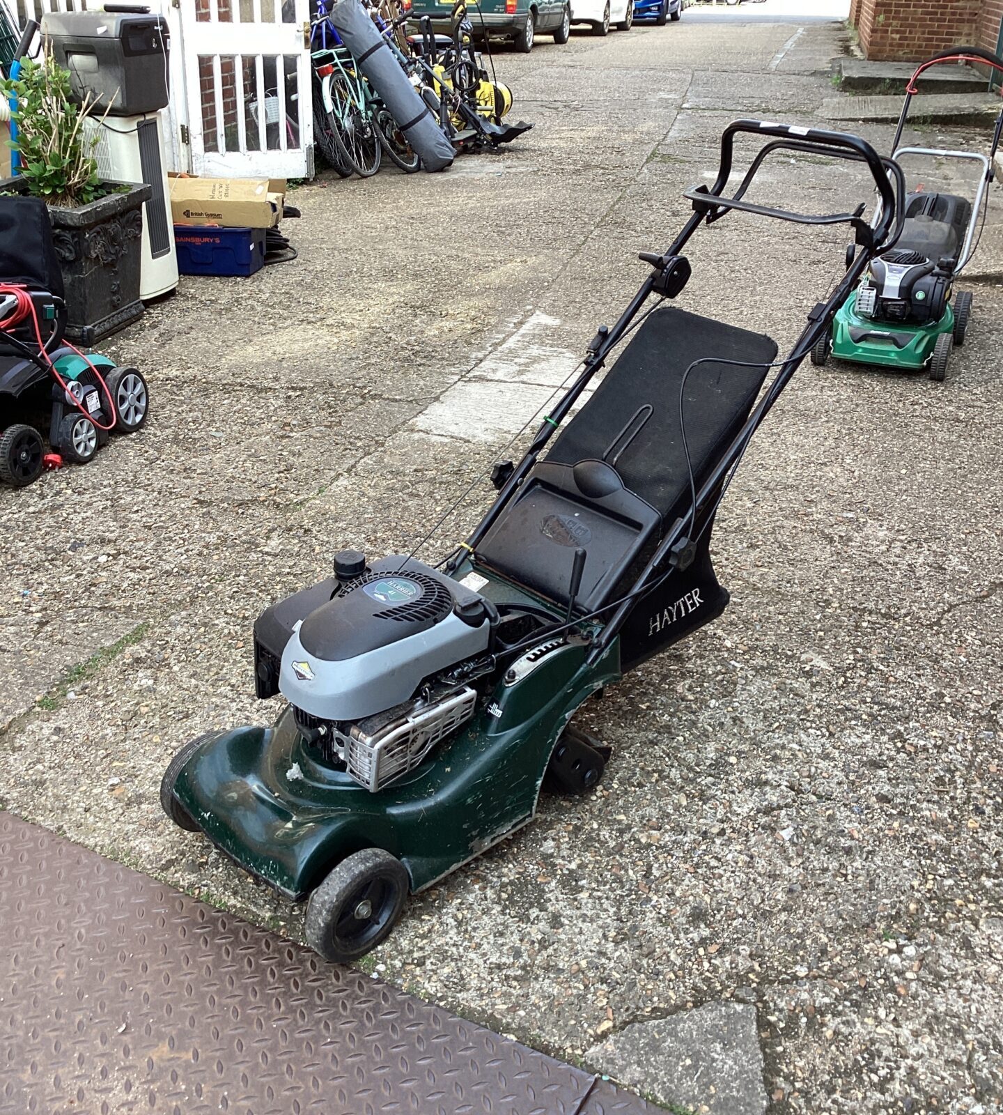 Hayter 41 Petrol Lawn Mower sold as seen