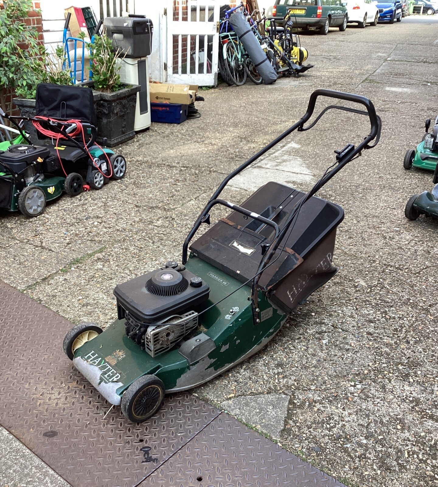 Hayter Harrier 48 Petrol Lawn Mower sold as seen