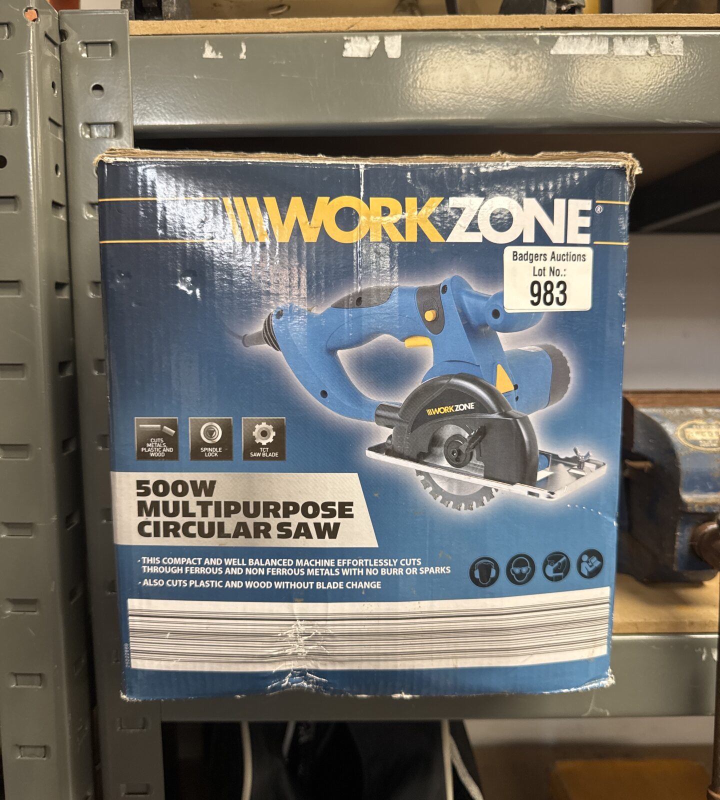 Workzone 500w multipurpose saw - appears new in box