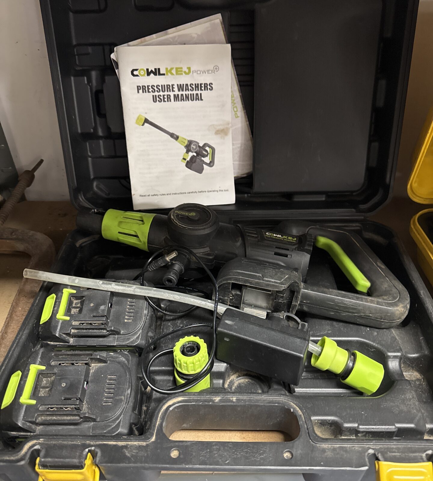 Cowlkej cordless pressure washer - untested