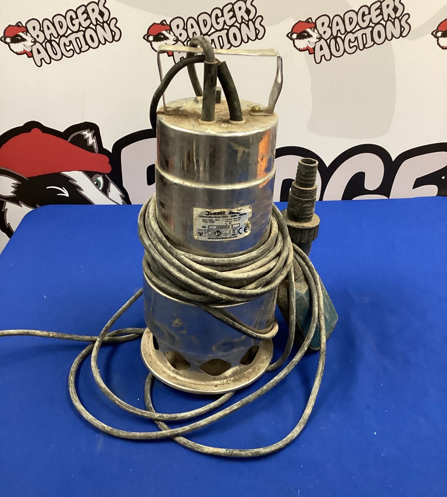 Silverline submersible water pump