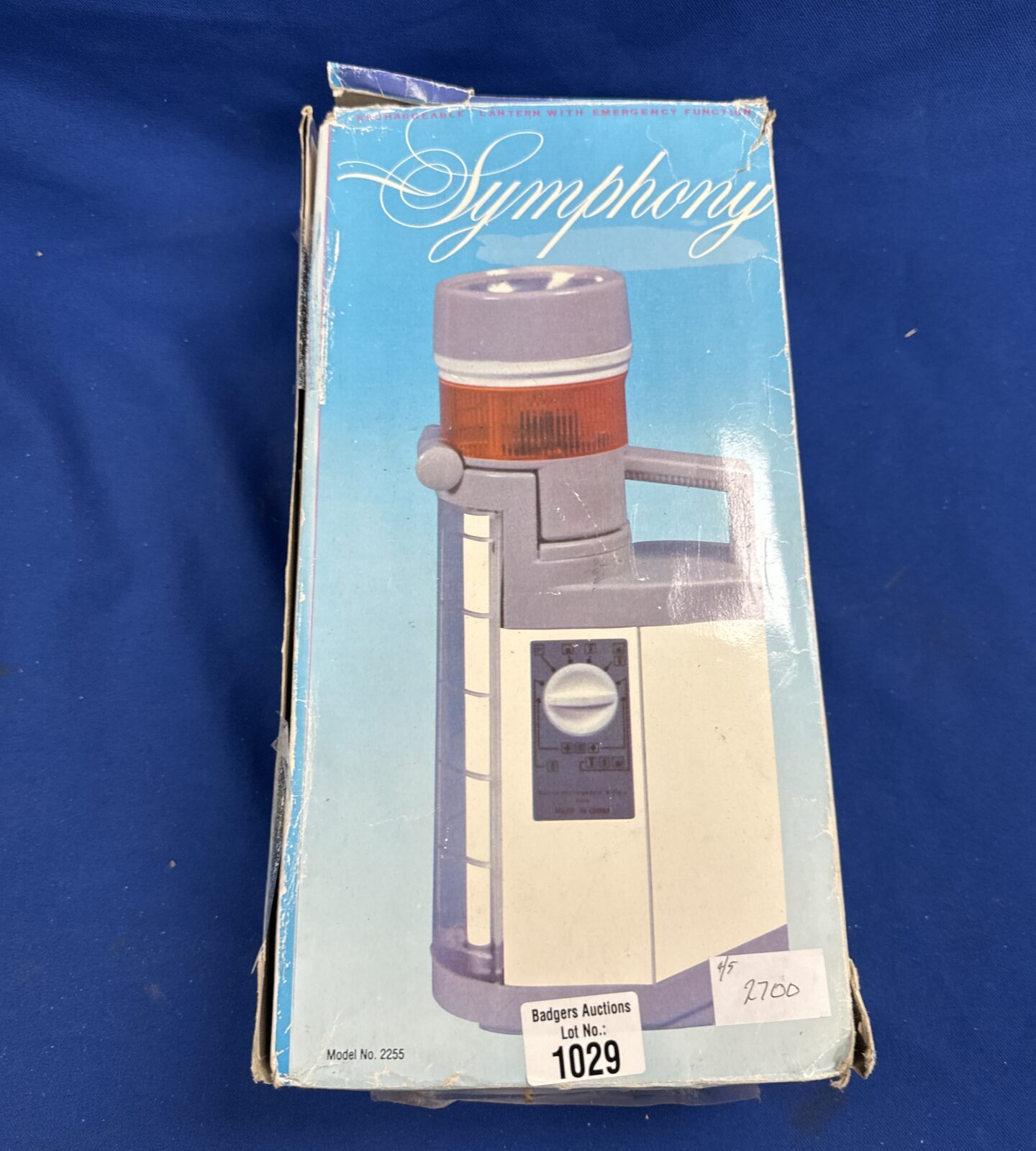 Symphony rechargeable lantern - untested