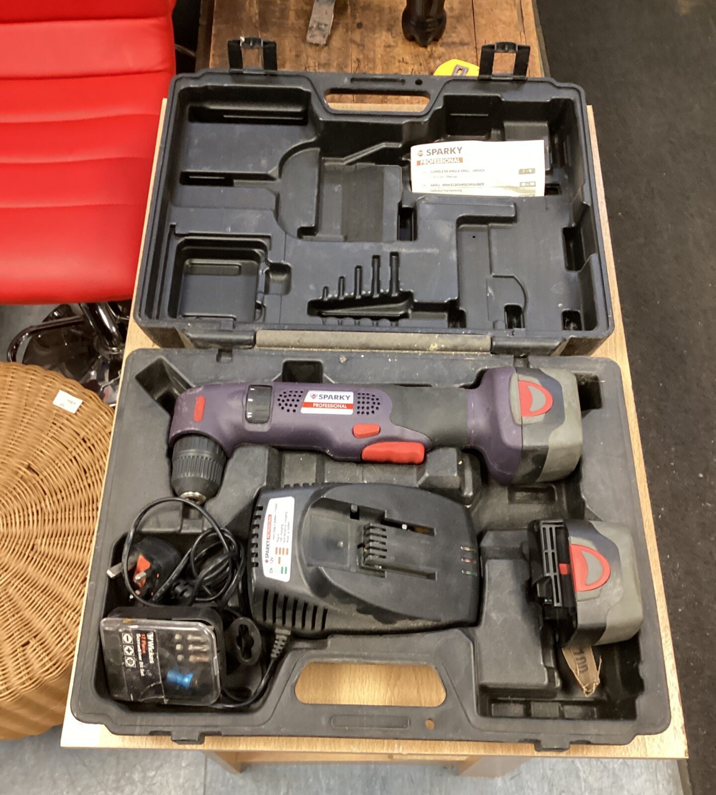 Sparky professional cordless angle drill / driver
