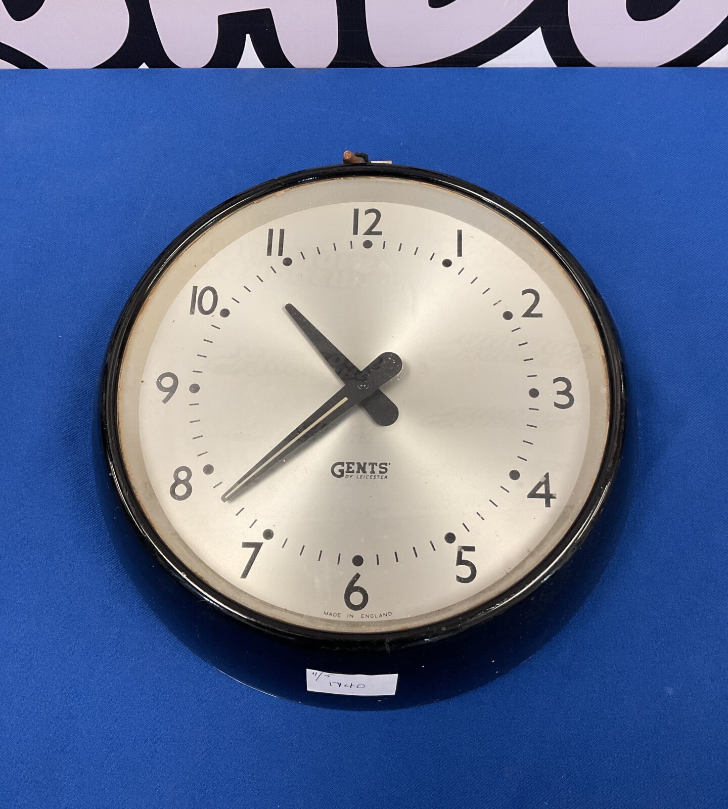 Mid century gents of Leicester slave clock