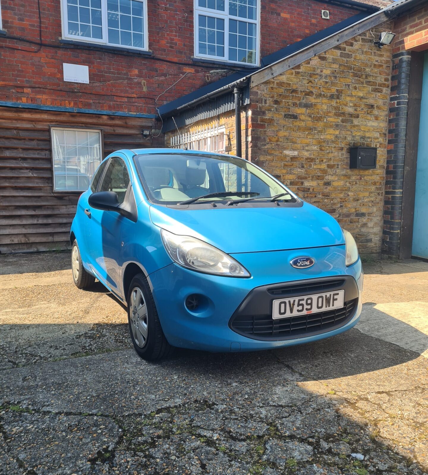 Ford KA Studio  1242cc 2009  mot nov 30th  £30 road tax ulez exempt 51 kW 93k miles Some Service history