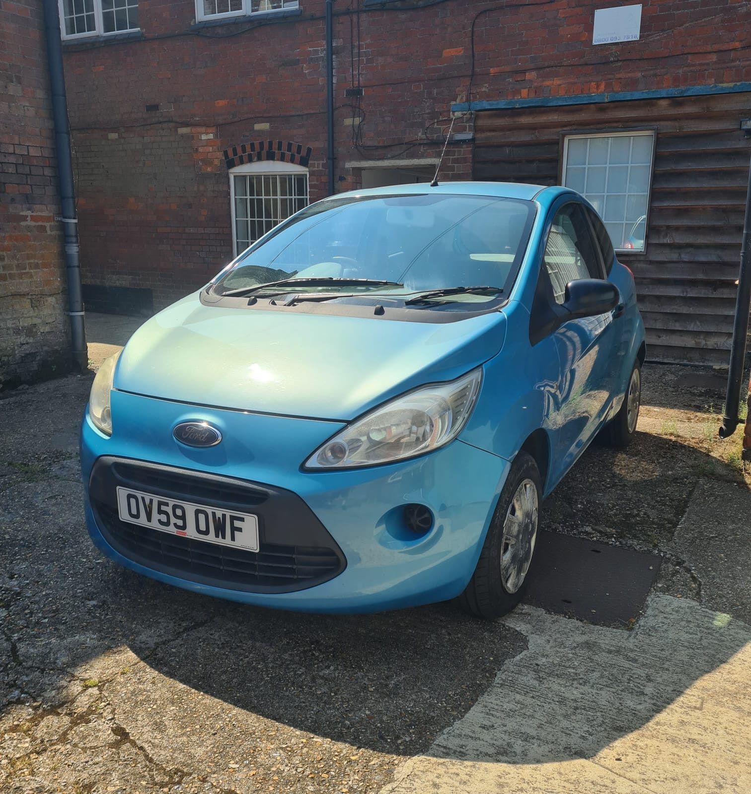 Ford KA Studio  1242cc 2009  mot nov 30th  £30 road tax ulez exempt 51 kW 93k miles Some Service history - Image 7