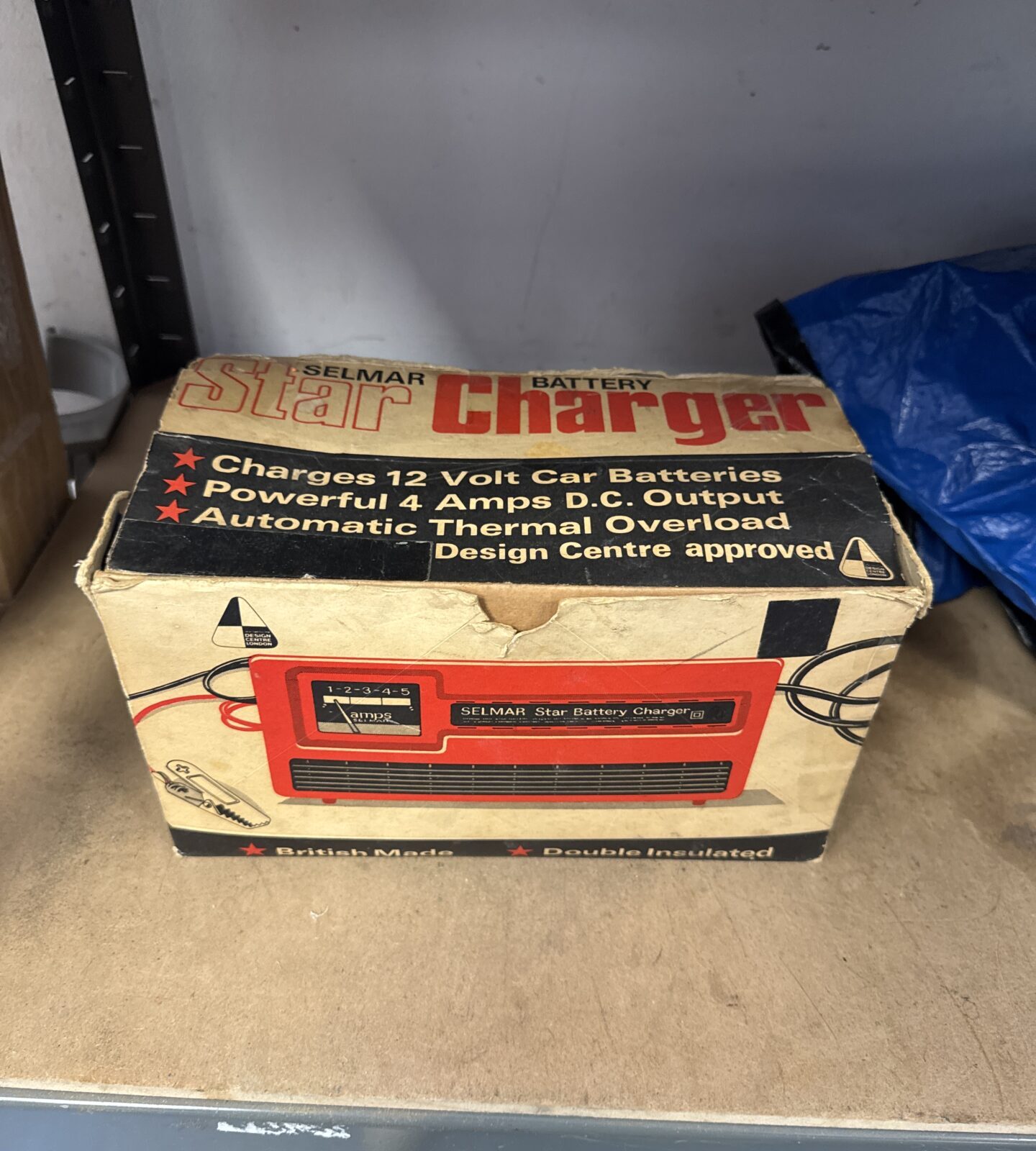 Selmar star charger 12v dc car battery charger