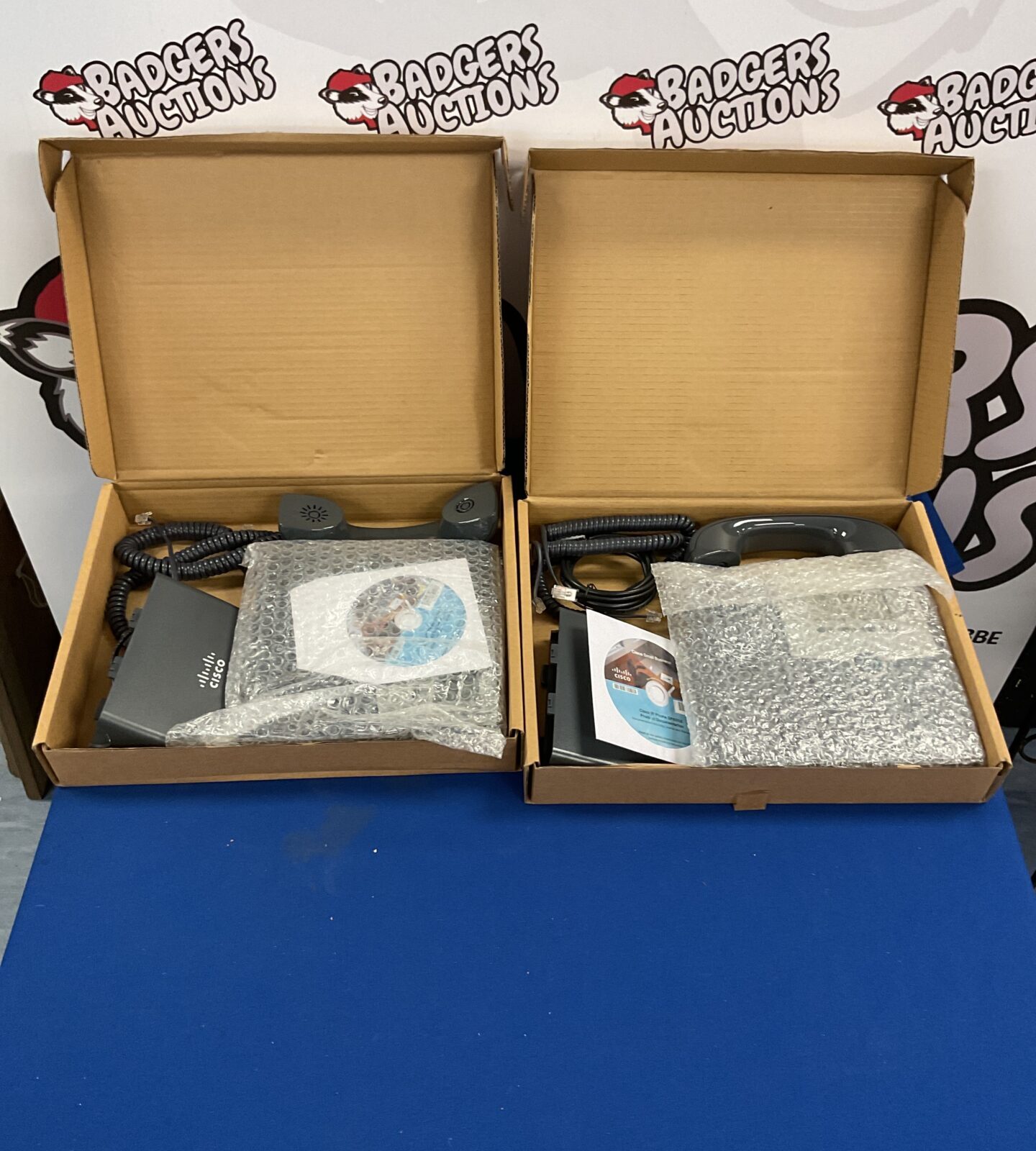 Two new cisco office telephones