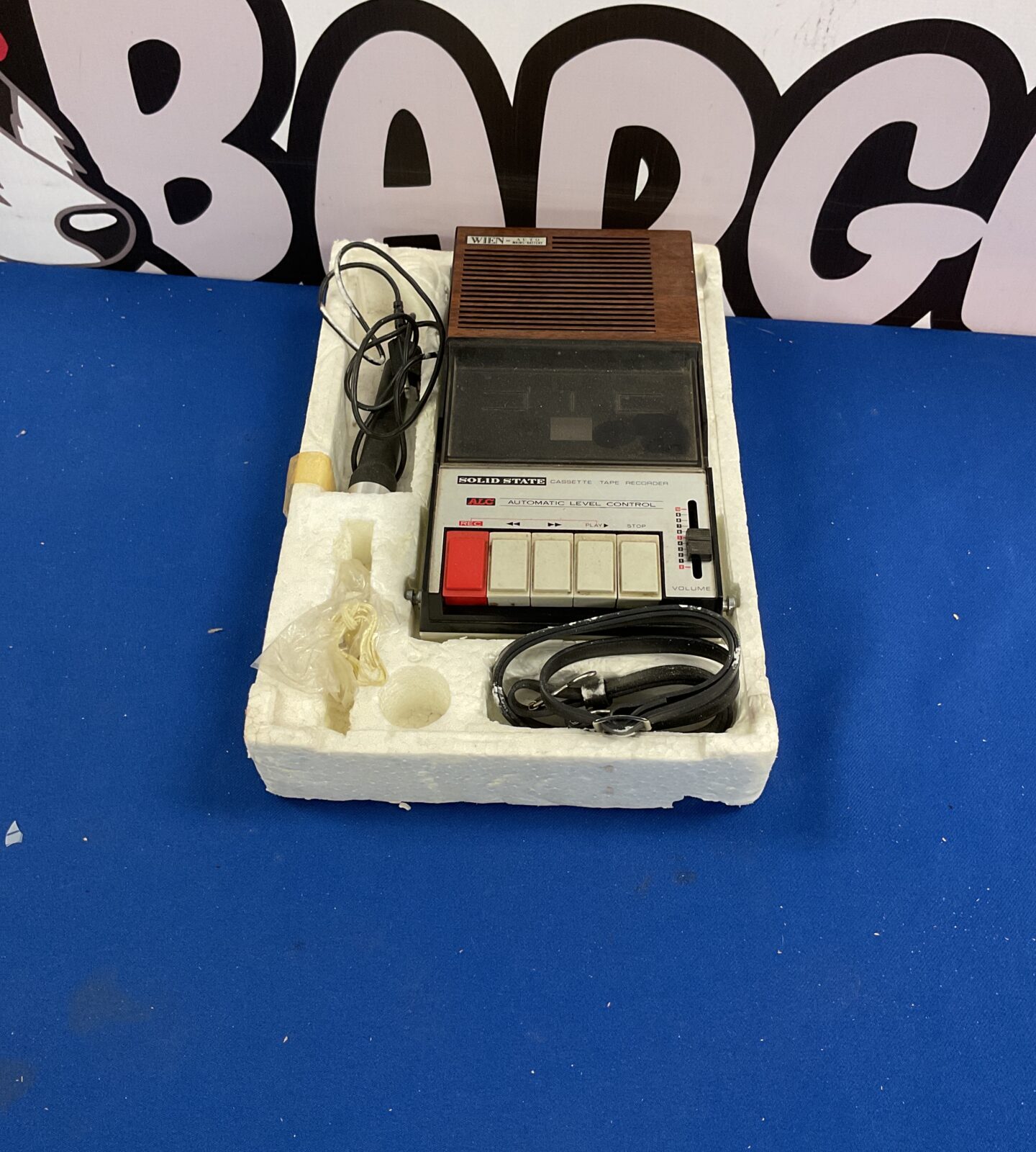Vintage Wien Solid State Cassette Tape Recorder