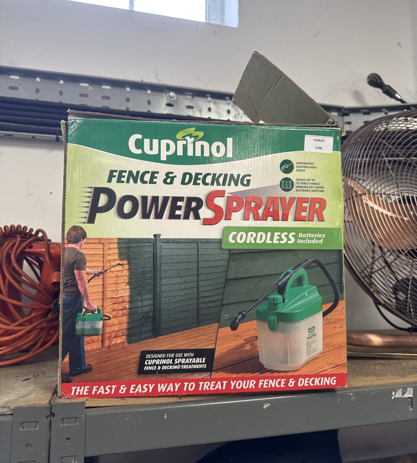 Cuprinol fence & decking power sprayer