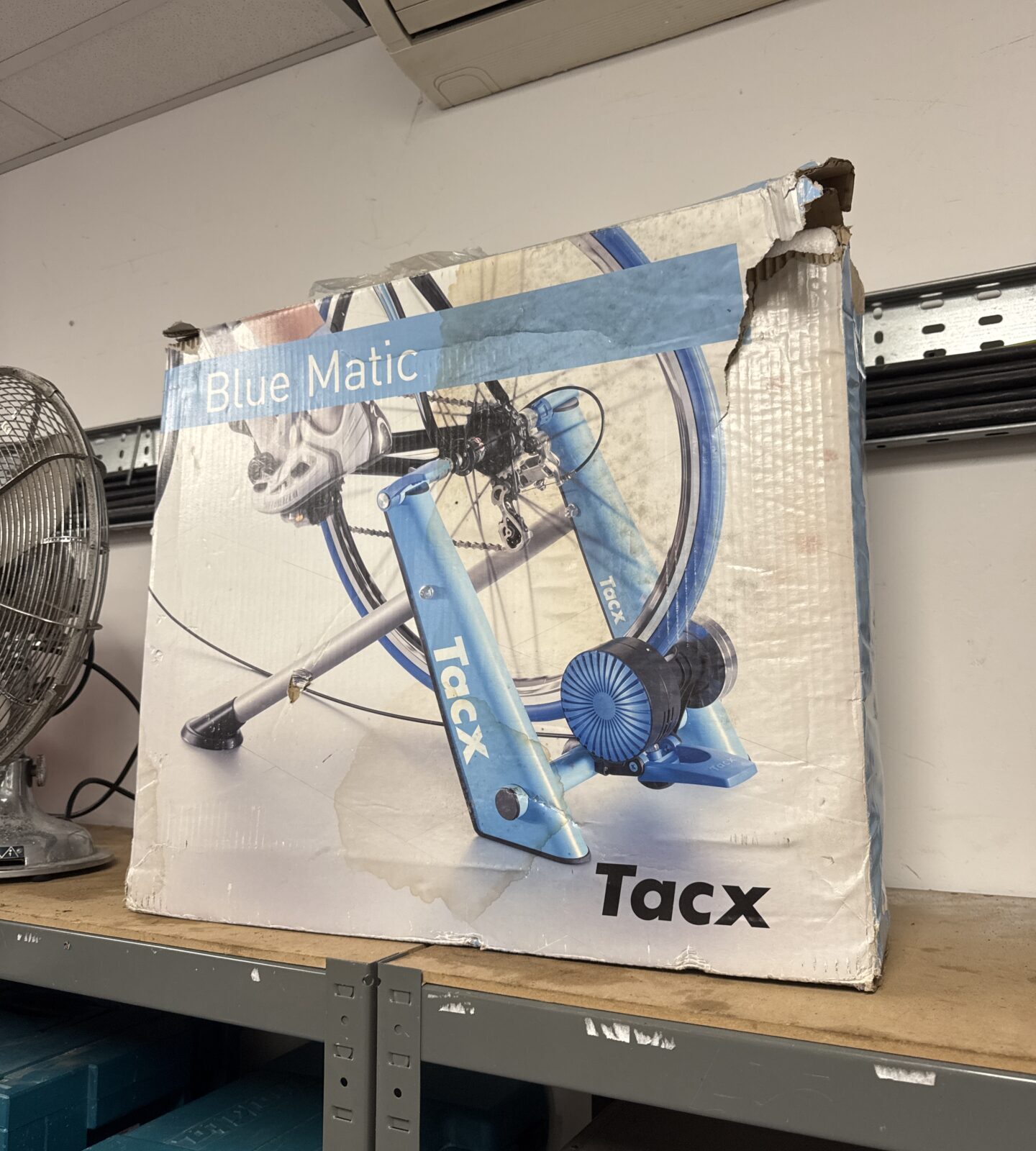 Tacx bluematic cycle trainer