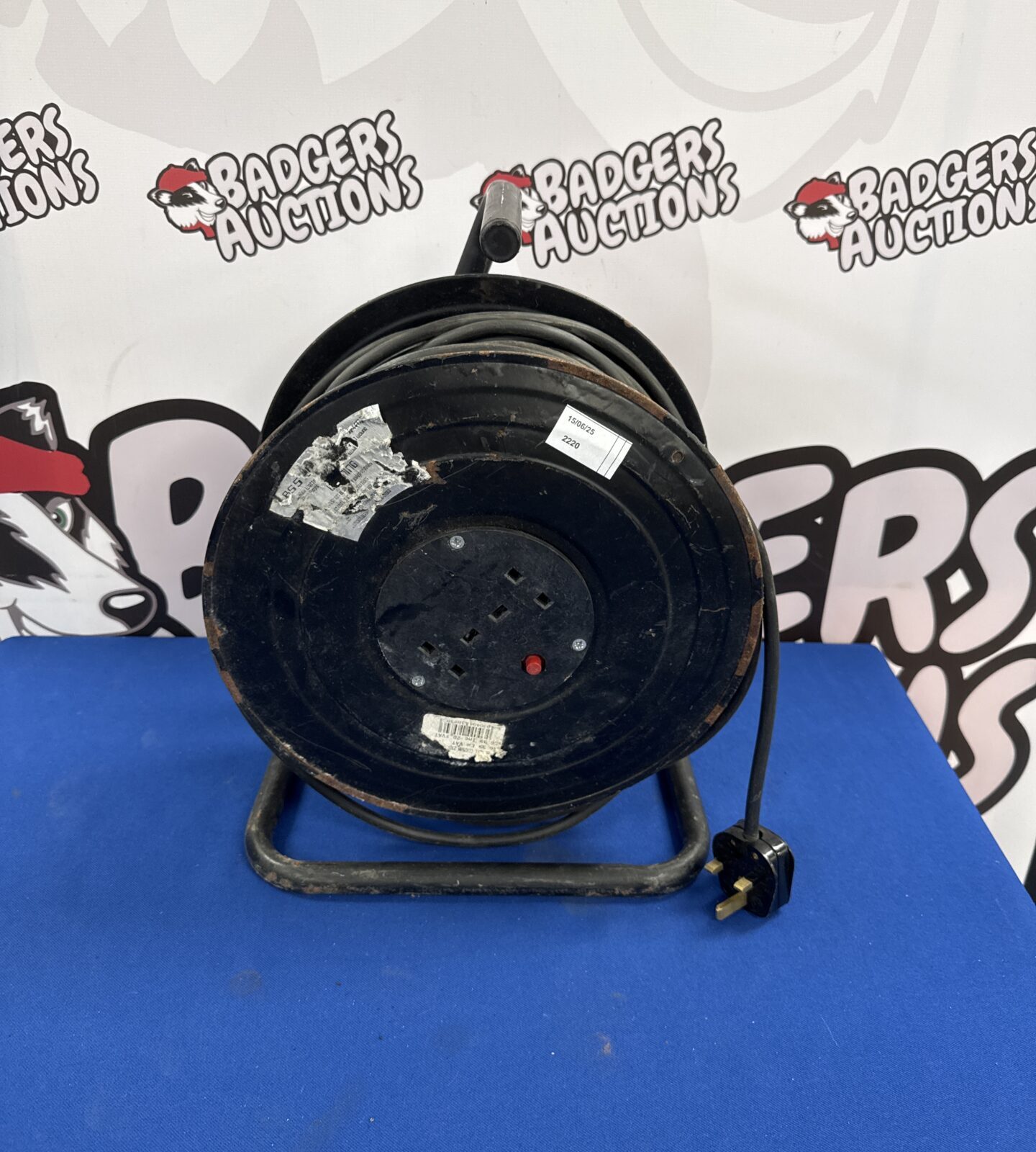 Two gang extension reel - working